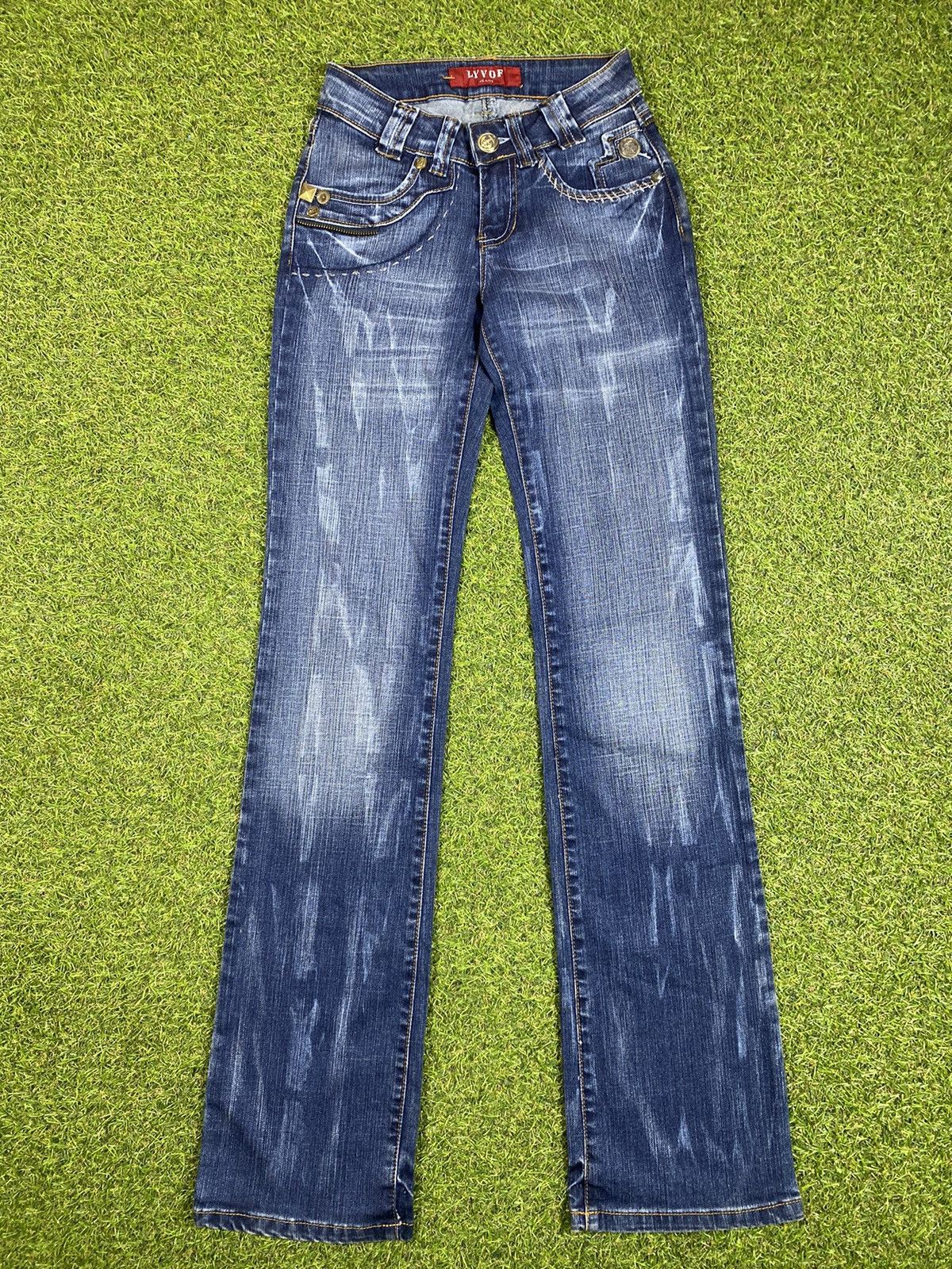 Vintage Vintage 90s Japanese jeans faded LGB style size 25 Size 25" / US 0 / IT 36 - 1 Thumbnail