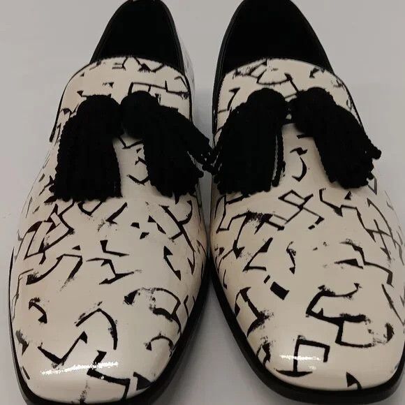 Jimmy Choo Jimmy Choo Patent Foxley Eric Haze Poggy Loafers - EU45/US12 Size US 12 / EU 45 - 8 Thumbnail