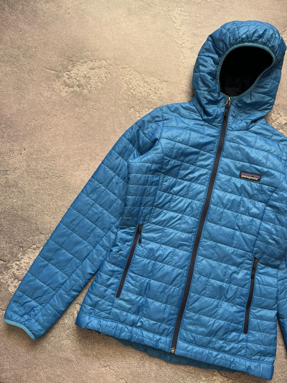 Patagonia Patagonia XS zip jacket hooded zip outdoor Wmns quilted 00s Size XS / US 0-2 / IT 36-38 - 6 Thumbnail