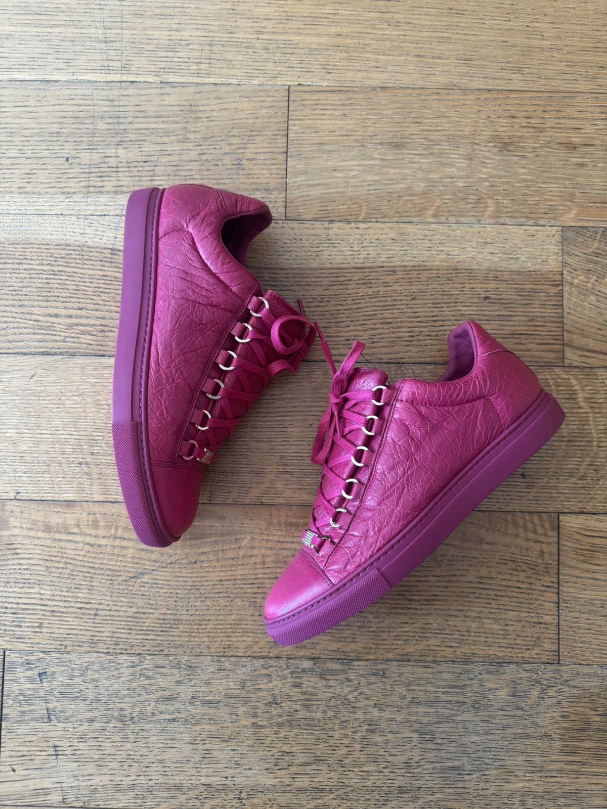 Balenciaga balenciaga arena low pink Size US 7.5 / EU 40-41 - 1 Thumbnail