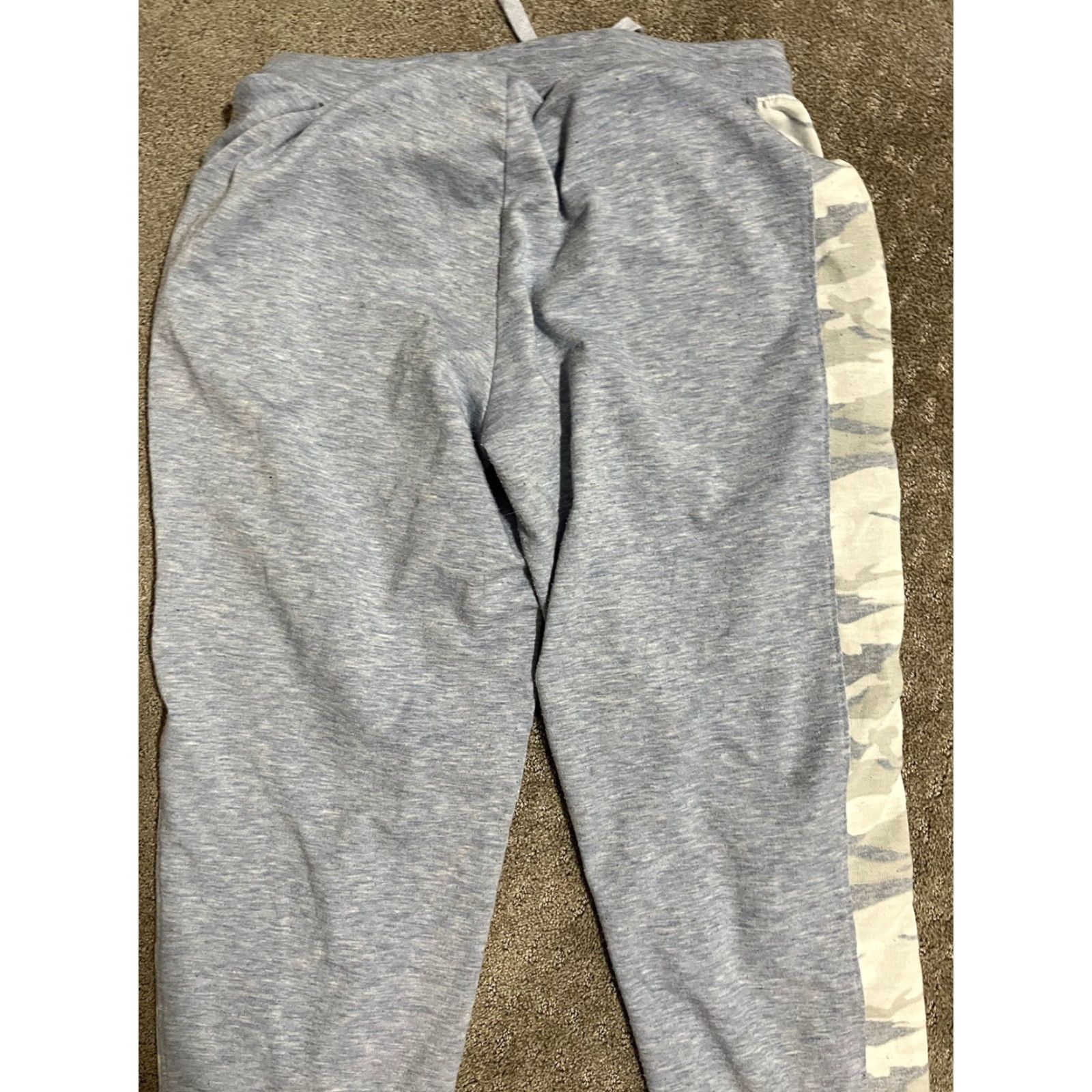 Splendid SPLENDID Women's Jogger Pants Blue Camouflage Small Relaxed Fit Casual Comfort Size 28" / US 6 / IT 42 - 3 Thumbnail