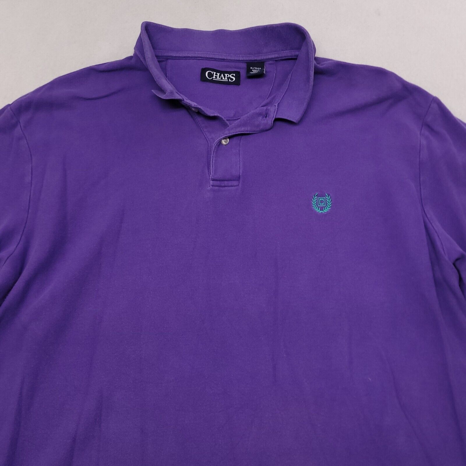 Chaps Chaps Pullover Short Sleeve Polo Shirt Mens Size XL Purple Size US XL / EU 56 / 4 - 1 Thumbnail