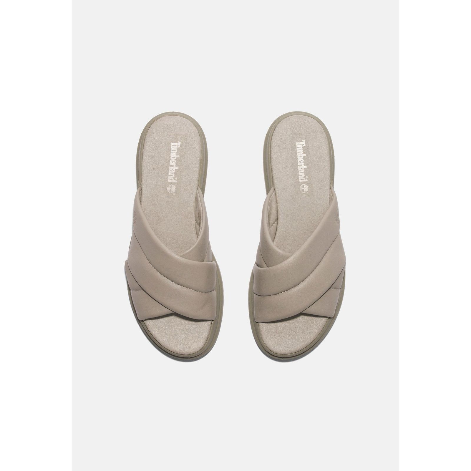 Timberland TIMBERLAND WOMEN'S 9.5 LONDON VIBE SLIDE LIGHT TAUPE FULL Size US 9.5 / IT 39.5 - 3 Thumbnail