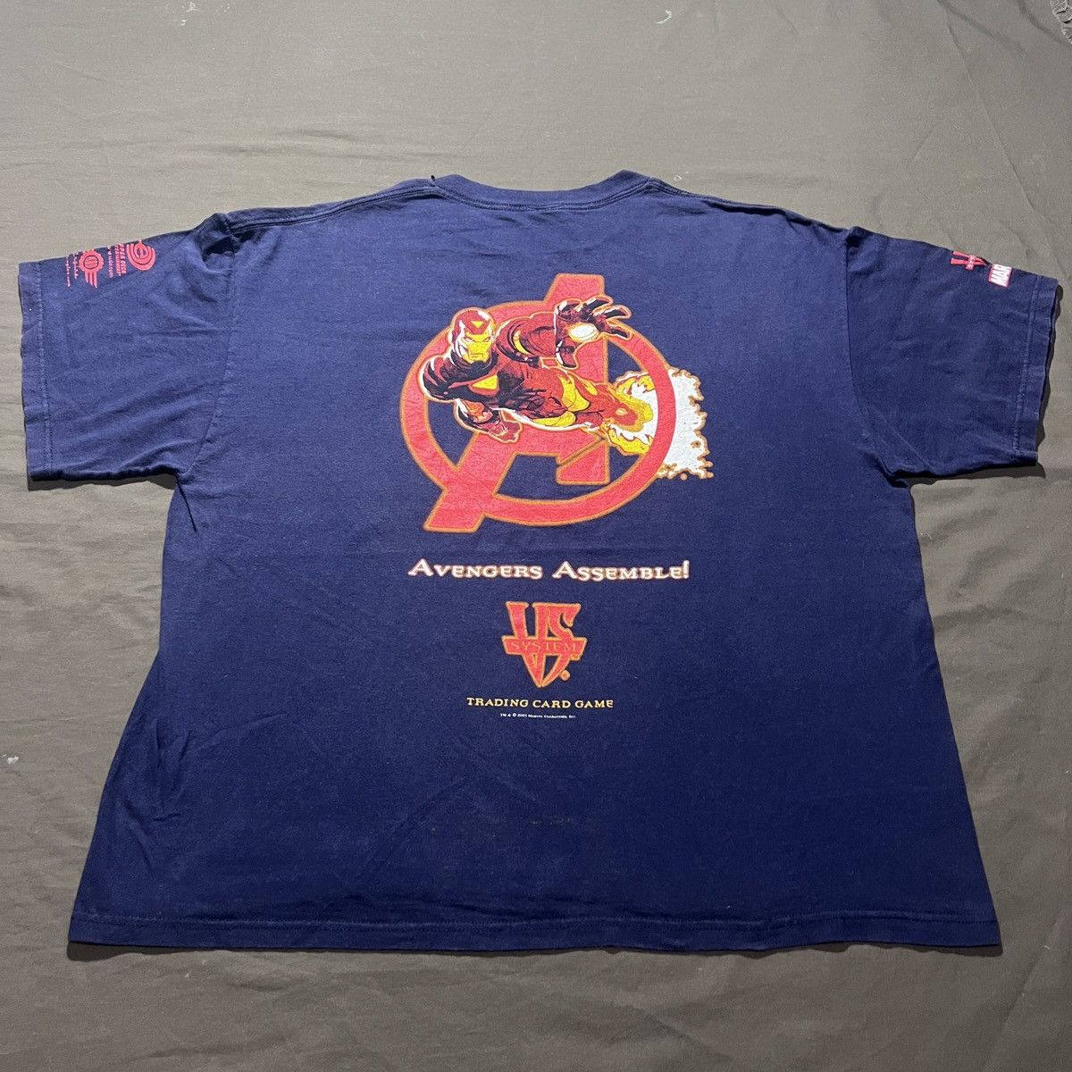 Marvel Comics Vintage Y2K Trading Card Game Ironman Marvel Promo Tee XL Size US XL / EU 56 / 4 - 2 Thumbnail