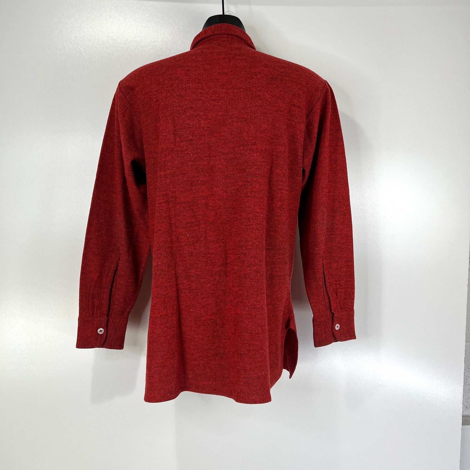 Vintage Vintage Spinnaker Wool Shirt Red Polo Top Size US M / EU 48-50 / 2 - 9 Thumbnail