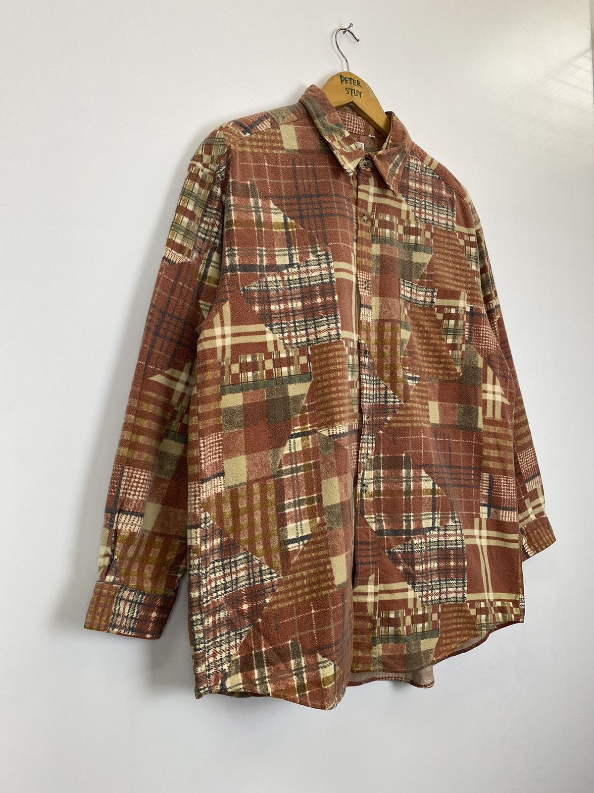 Flannel × Japanese Brand × Vintage Vintage Sudbury Chips Button Shirt Size US L / EU 52-54 / 3 - 4 Thumbnail