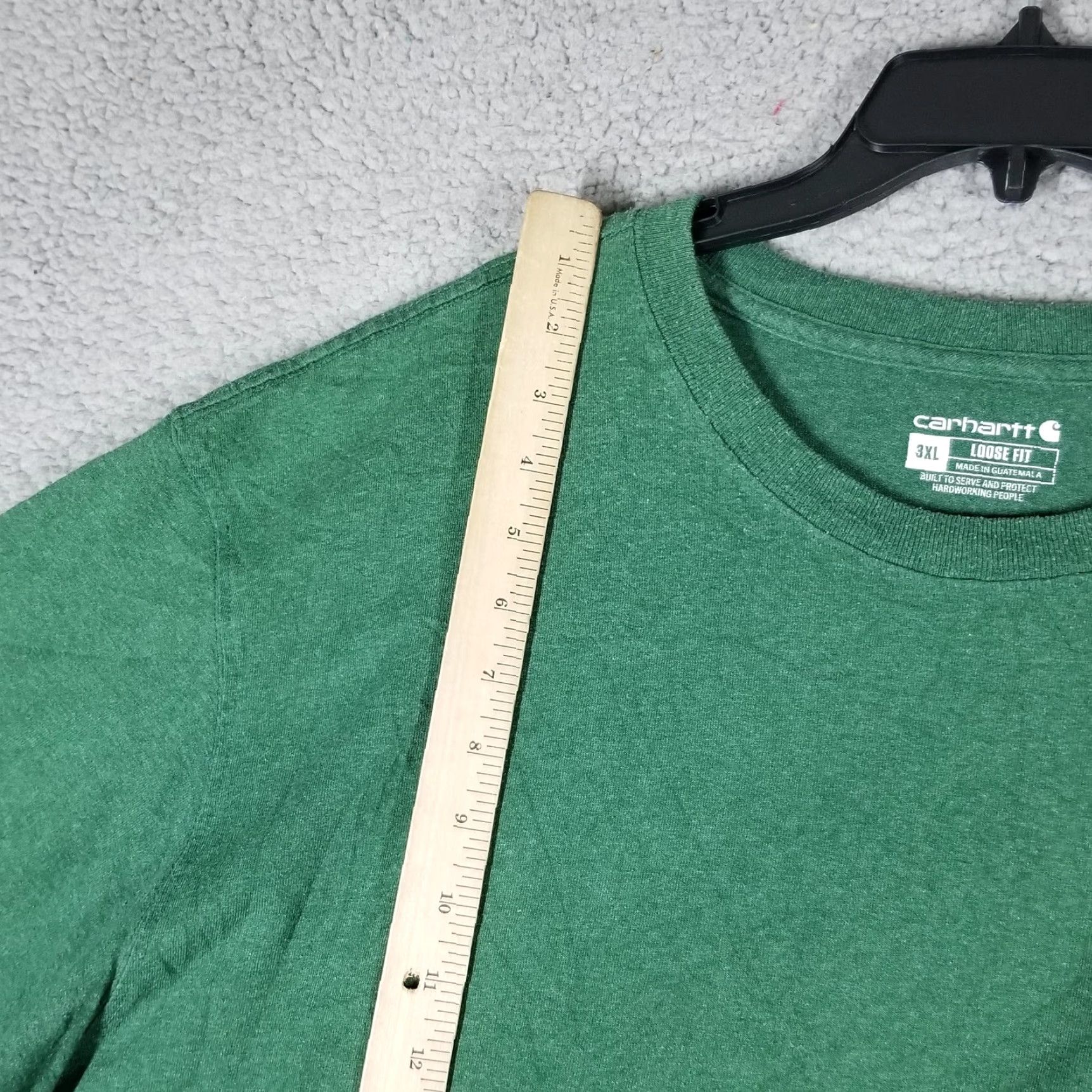 Carhartt Carhartt Shirt Mens 3XL Green Pocket Logo Loose Fit Short Sleeve Workwear K87 Size US XXL / EU 58 / 5 - 4 Thumbnail