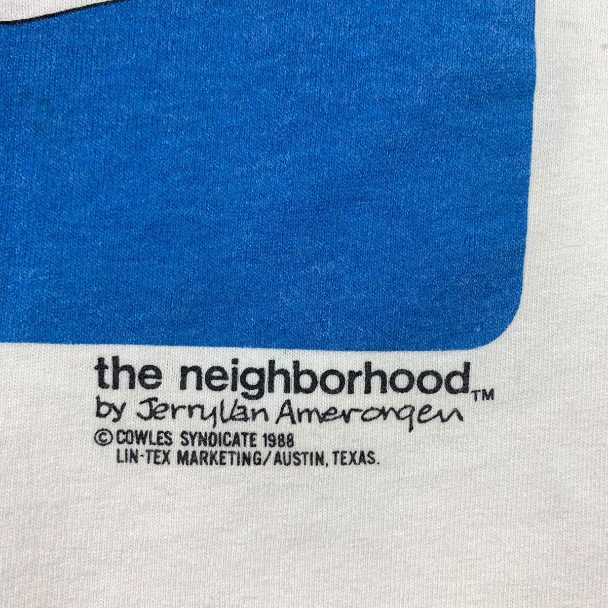 Vintage Vintage THE NEIGHBORHOOD art by jerry Van amerogan comic tee Size US M / EU 48-50 / 2 - 9 Thumbnail