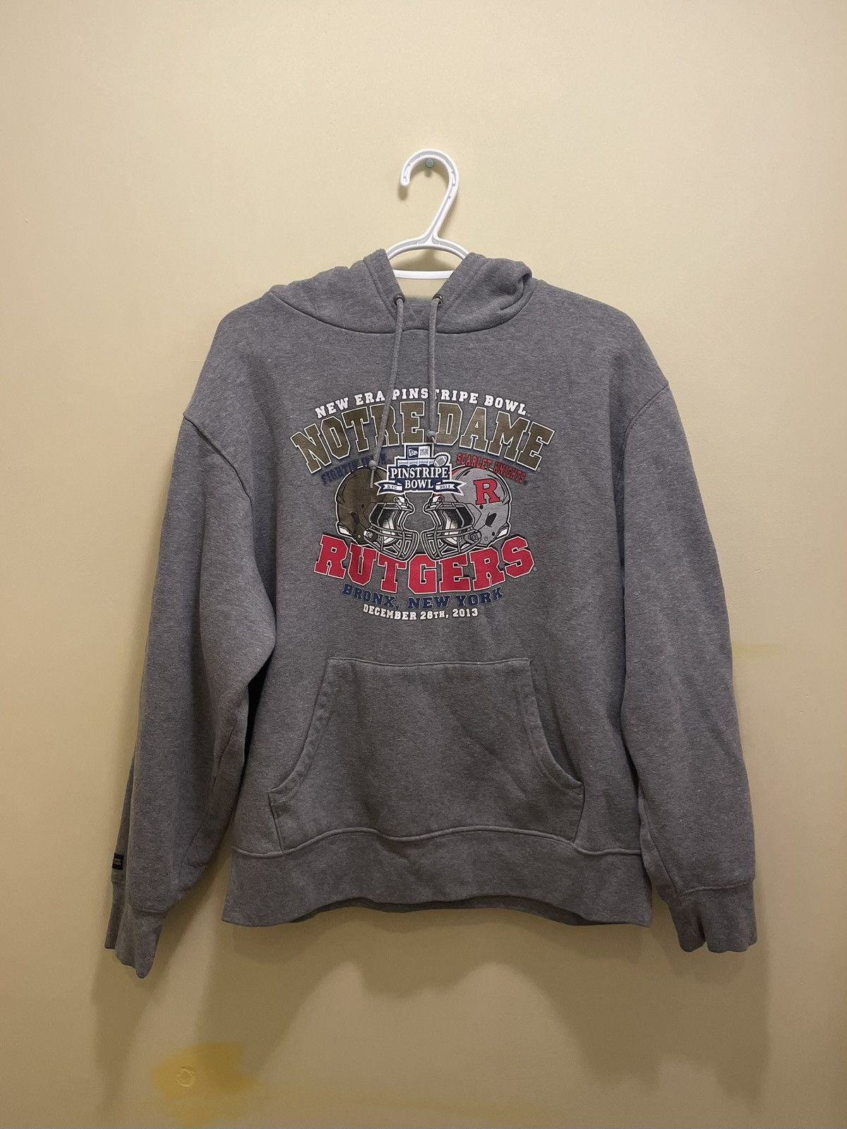 Jansport Jansport New Era Pinstripe Bowl Grey Football Graphic Hoodie Size US L / EU 52-54 / 3 - 1 Thumbnail