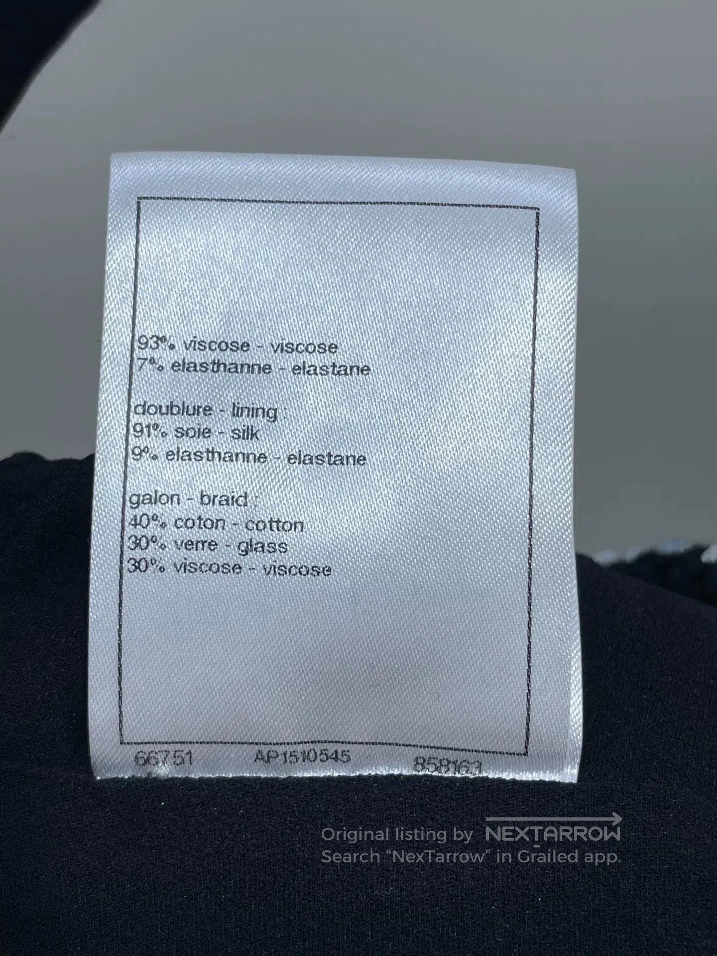 Chanel Chanel 24C Black Diamond Cropped Top. Size XXS / US 00 / IT 34 - 7 Thumbnail