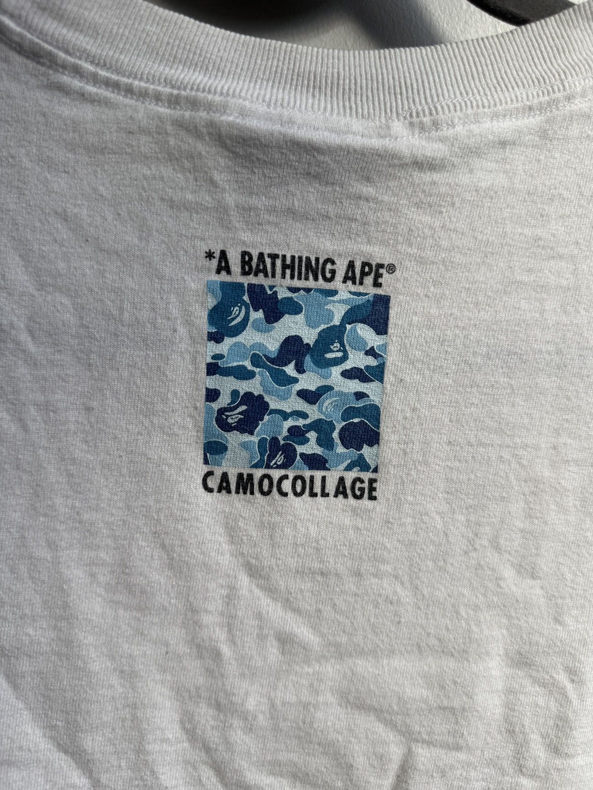 Bape BAPE white camo collage tee Size XS / US 0-2 / IT 36-38 - 3 Thumbnail