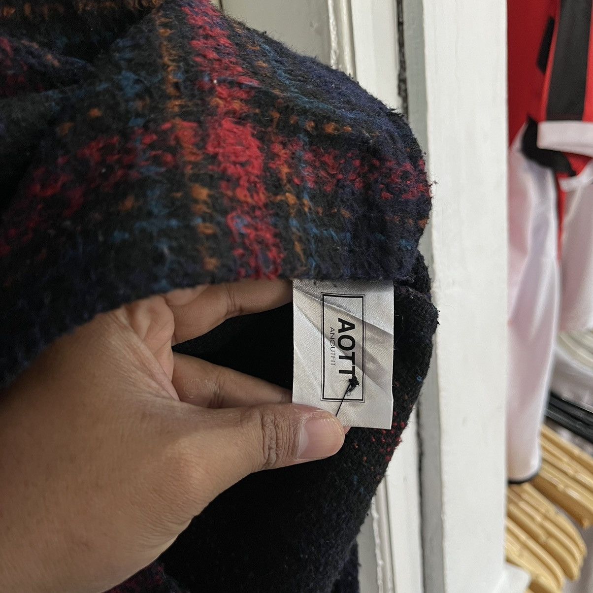 Japanese Brand AOTT Anoutfit Japanese Brand Wool Size US M / EU 48-50 / 2 - 5 Thumbnail