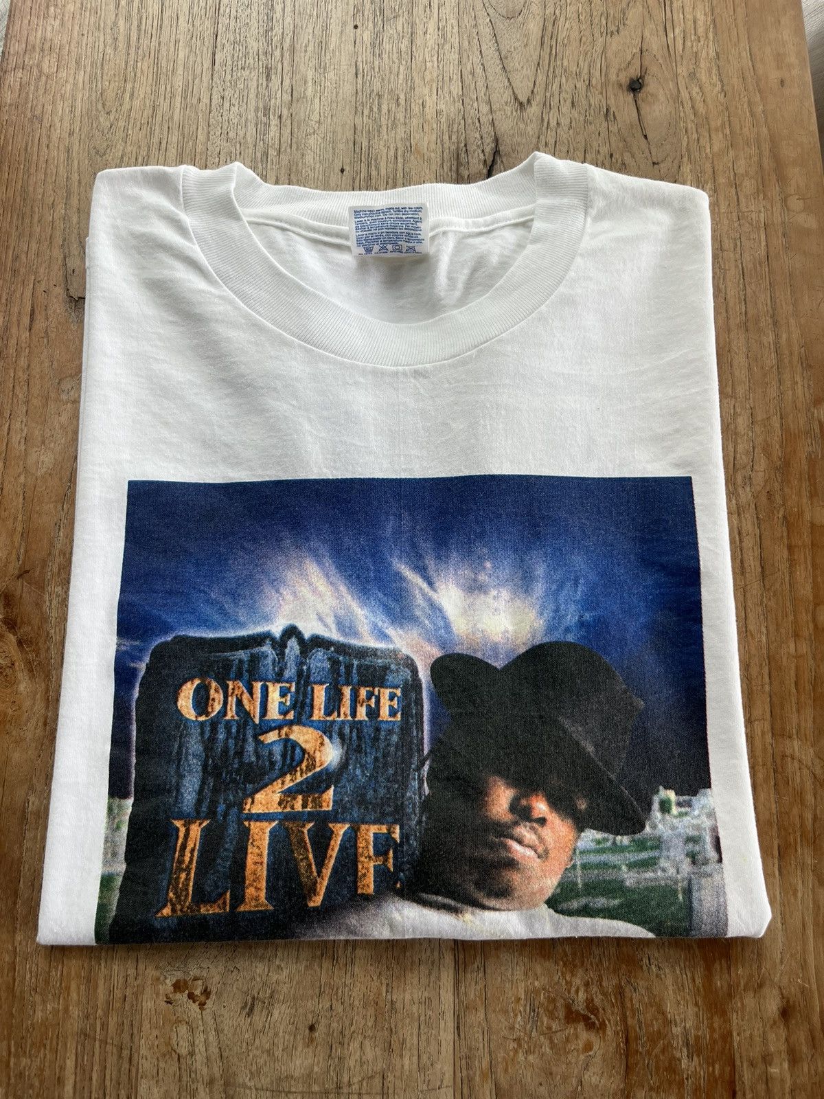 Vintage Vtg C-BO One Life 2 Live Rapper by AWOL RECORDS 90’s Tshirt Size US XL / EU 56 / 4 - 1 Thumbnail