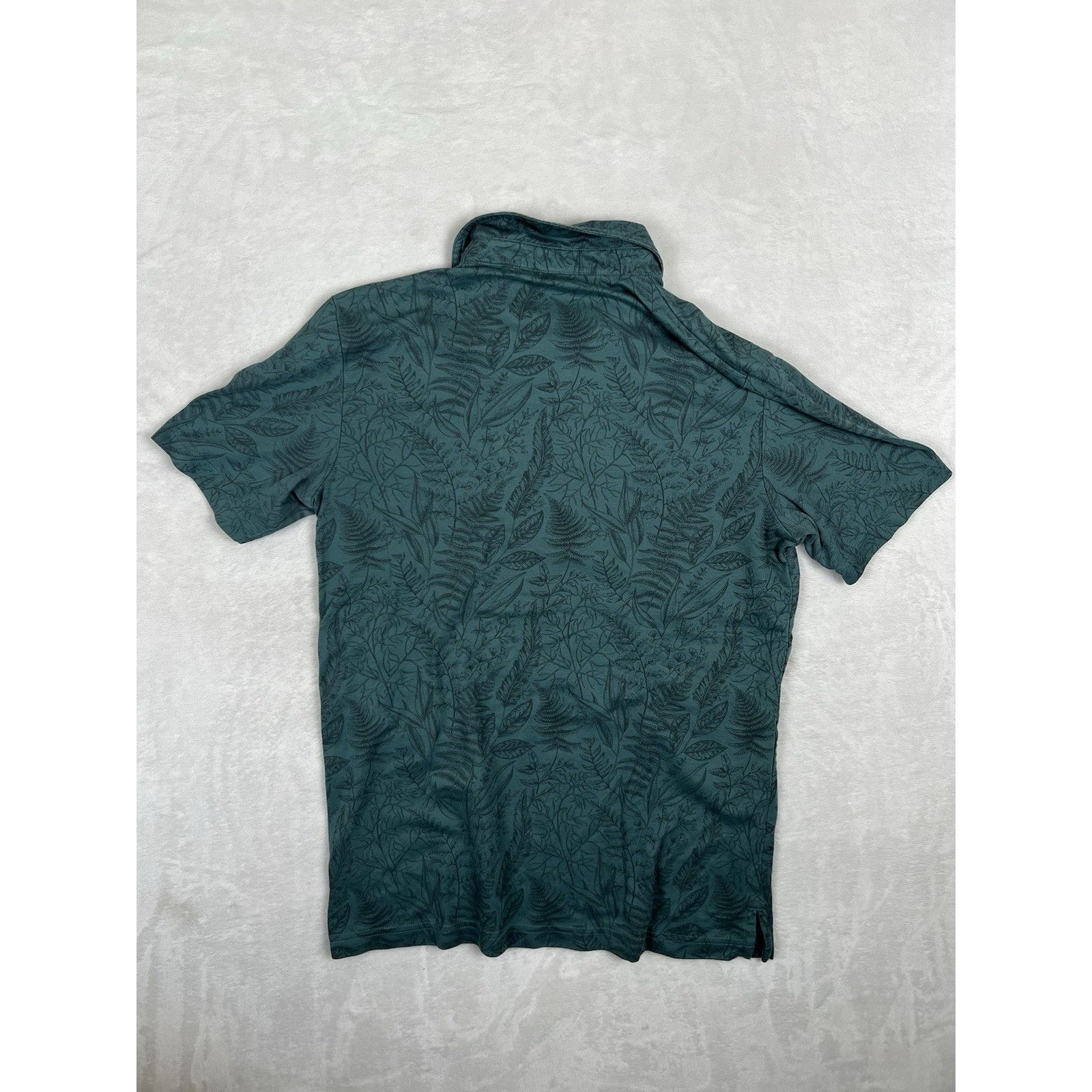 TravisMathew Travis Mathew Men’s Hidden Falls Leaf Pima Polo Shirt Size M Size US M / EU 48-50 / 2 - 6 Thumbnail
