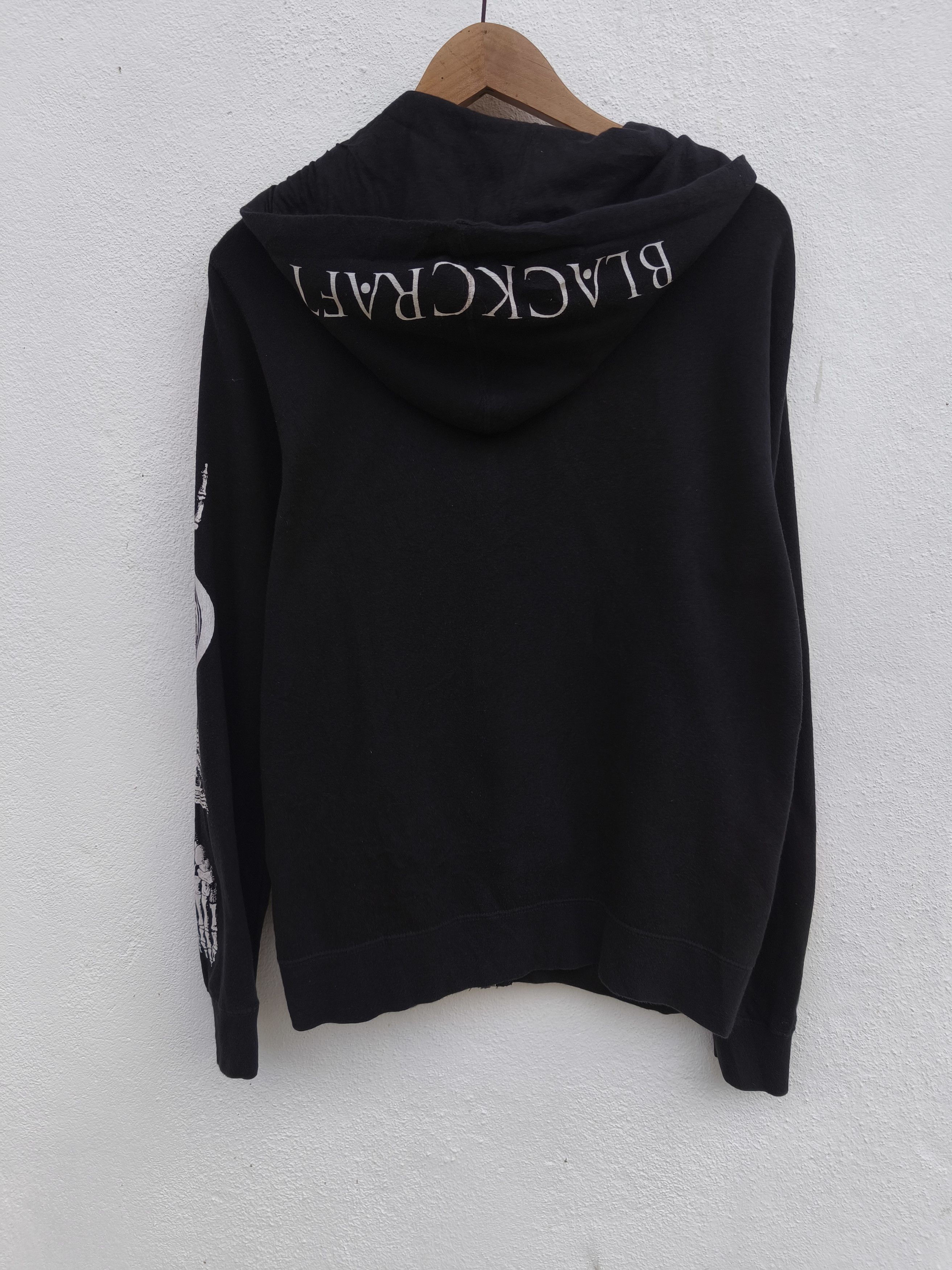 Japanese Brand 🔥 Black Craft zipper hoodies Gothic art Size US M / EU 48-50 / 2 - 8 Thumbnail