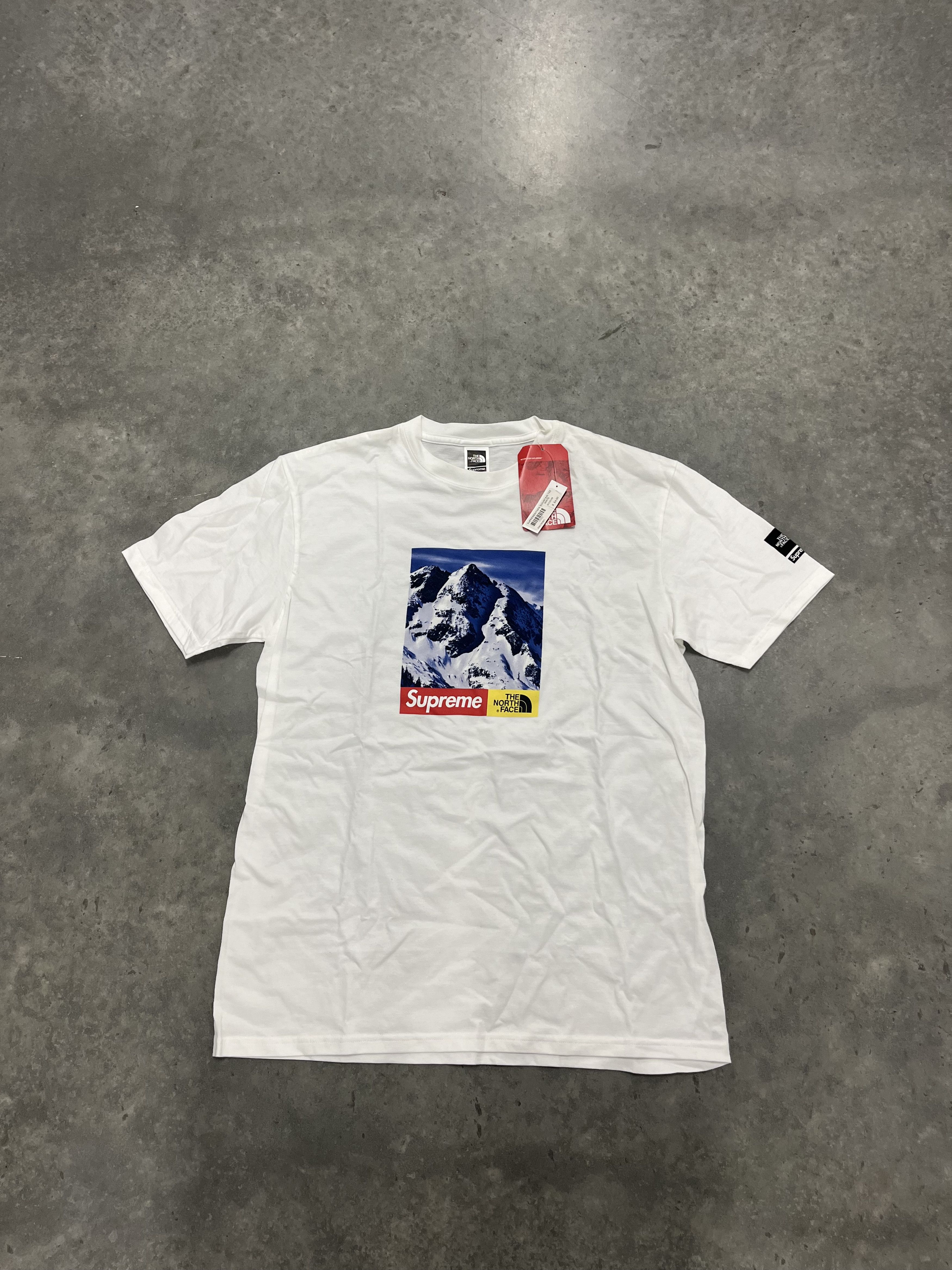 Apparel Supreme X Tnf Rtg Tee Supreme The North Face RTG Tee White