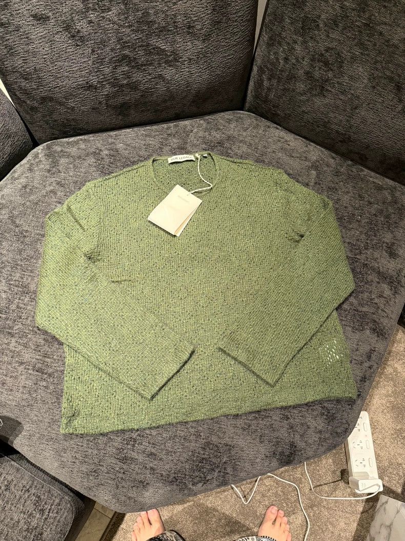 Our Legacy Our Legacy Green Double Lock Sweater - dmc Size US L / EU 52-54 / 3 - 1 Thumbnail