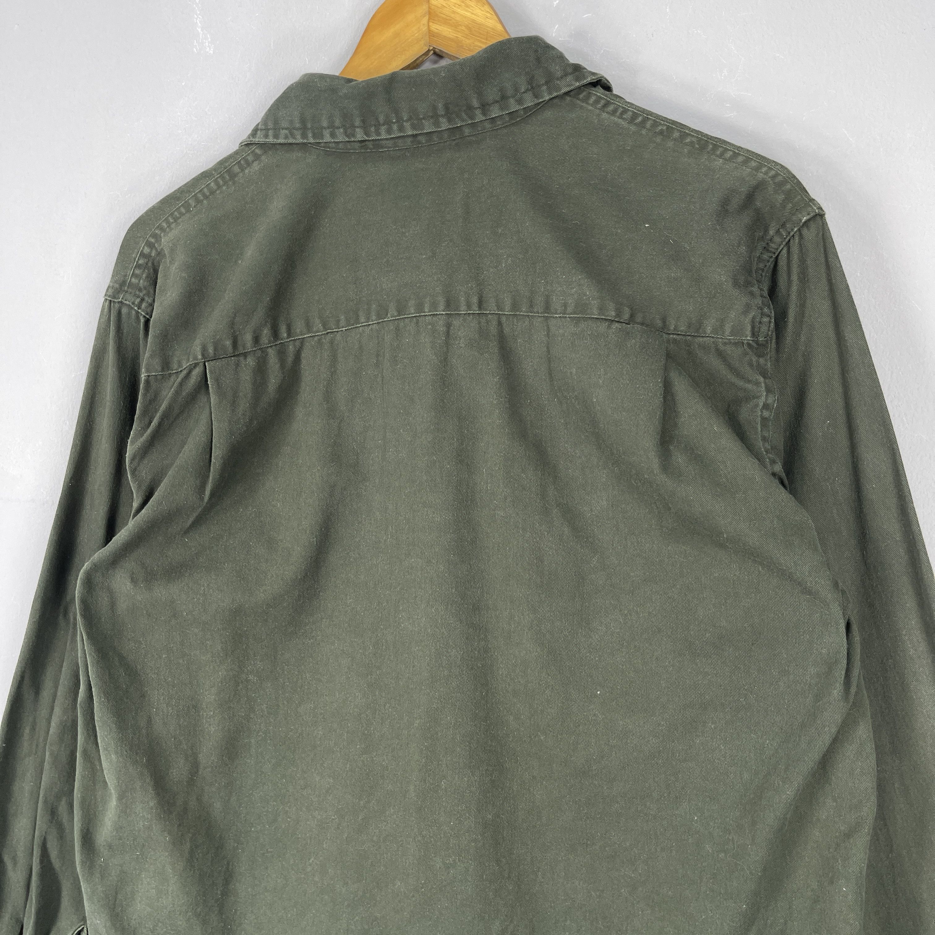 Wrangler Vintage Wrangler Authentic Heavyweight Cotton Work Shirt Size US M / EU 48-50 / 2 - 8 Thumbnail