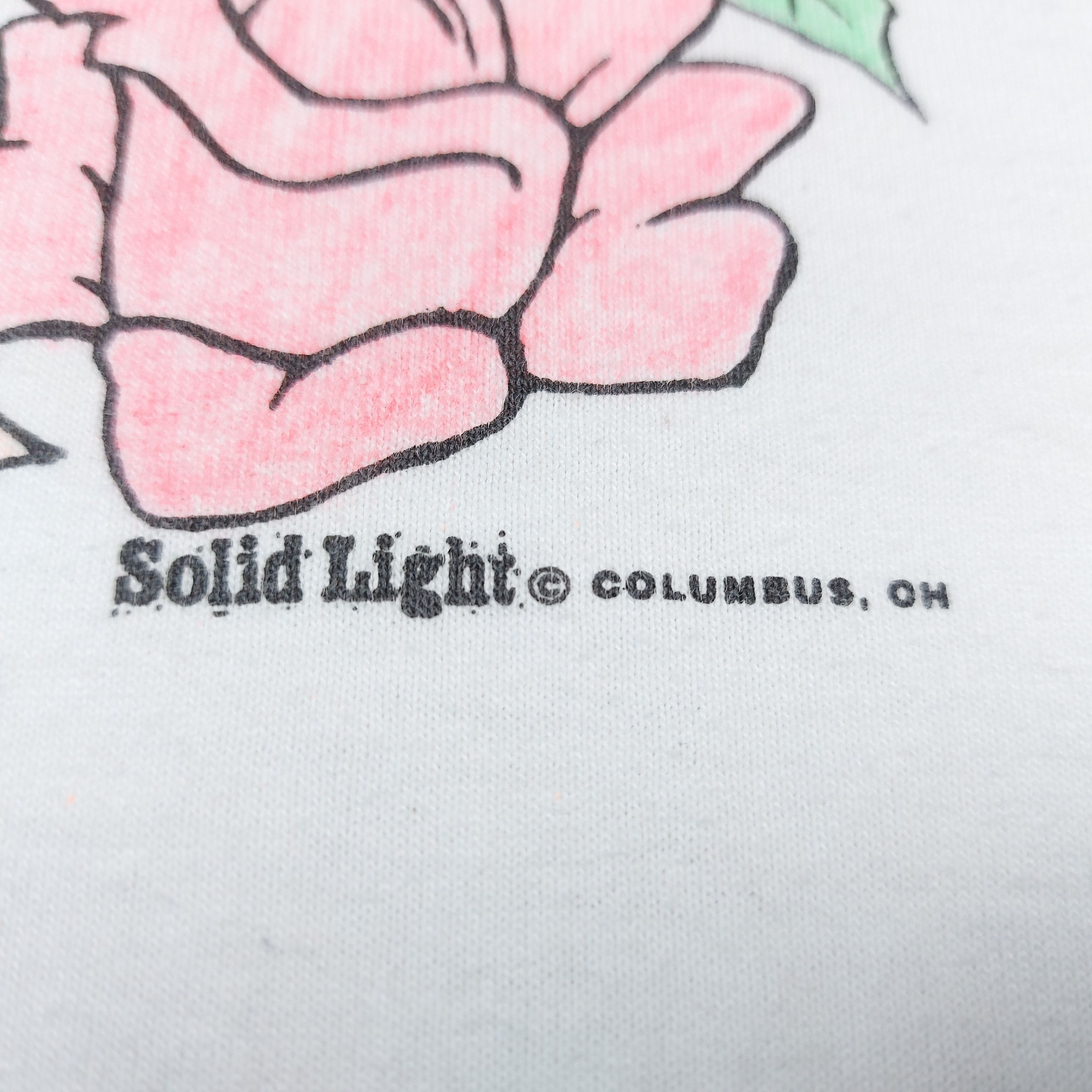 Other Vintage 80s Jesus Loves Me Solid Light USA Single-Stitch TEE Size XL / US 12-14 / IT 48-50 - 3 Thumbnail