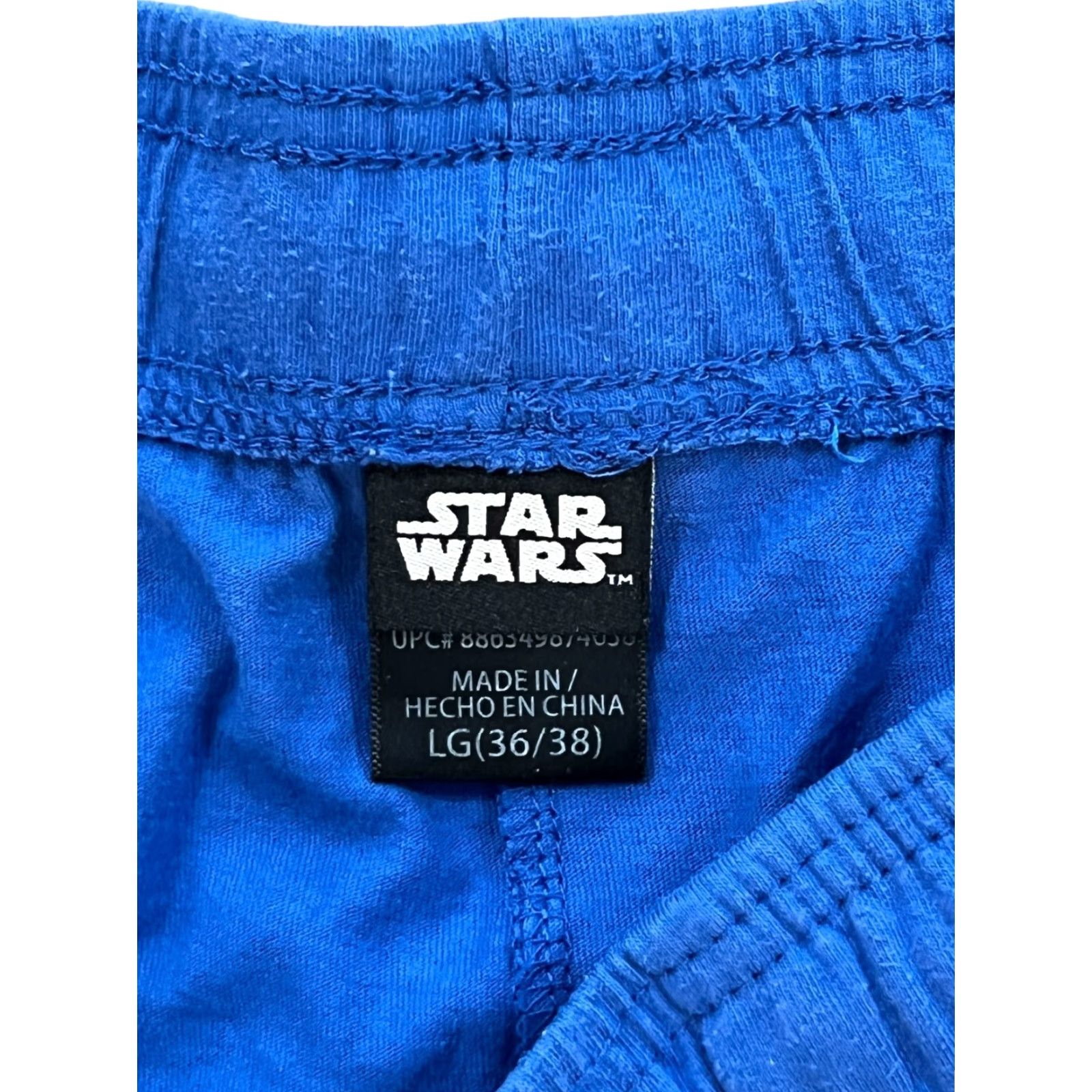 Star Wars Star Wars Mens Large BB8 This Is How I Roll Blue Pajama Pants Pajama Bottoms Loungewear Size US 33 - 7 Thumbnail