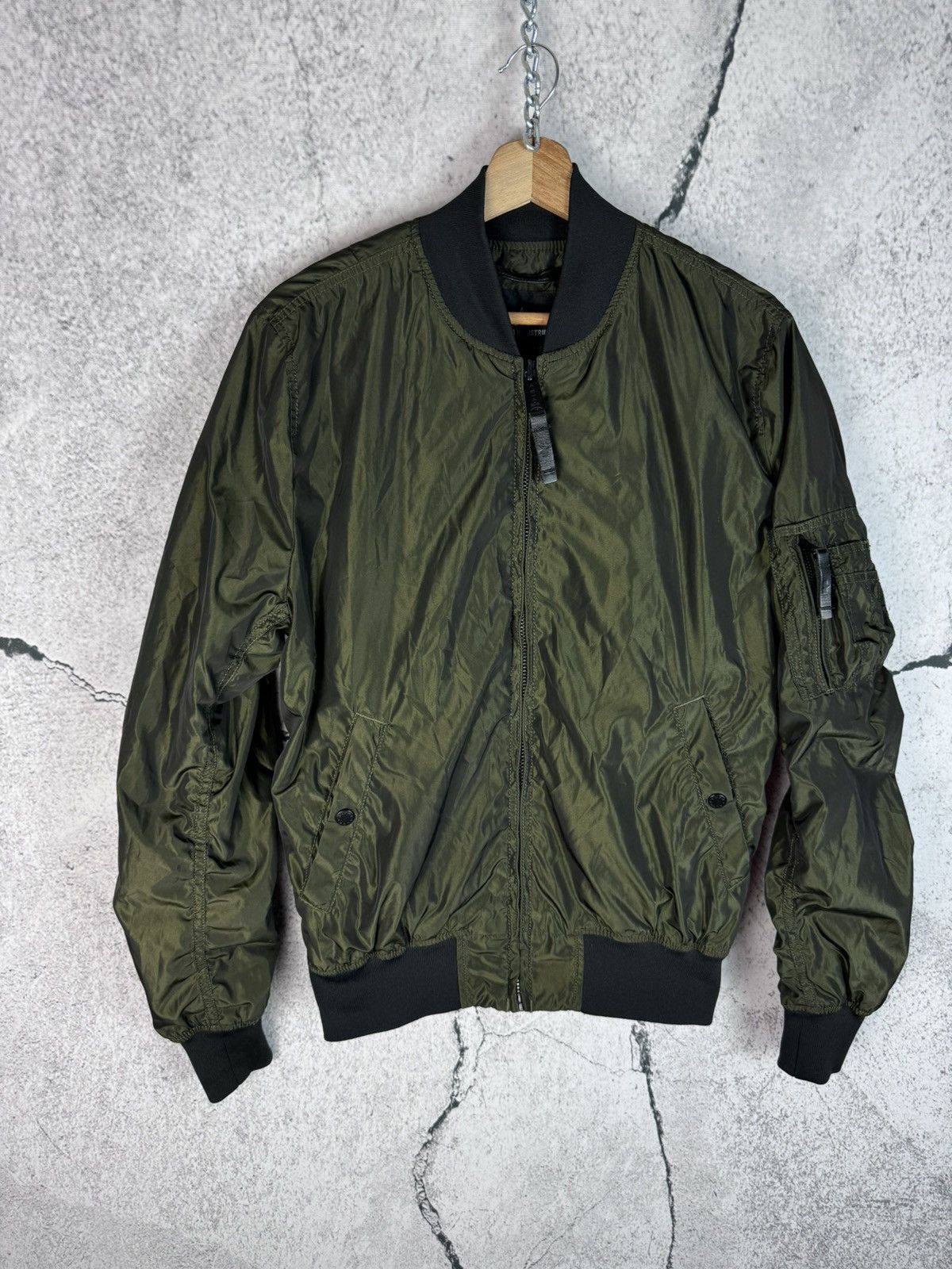 Alpha Industries VINTAGE ALPHA INDUSTRIES MA1 MAN INTERMEDIATE BOMBER JACKET Size US M / EU 48-50 / 2 - 1 Thumbnail