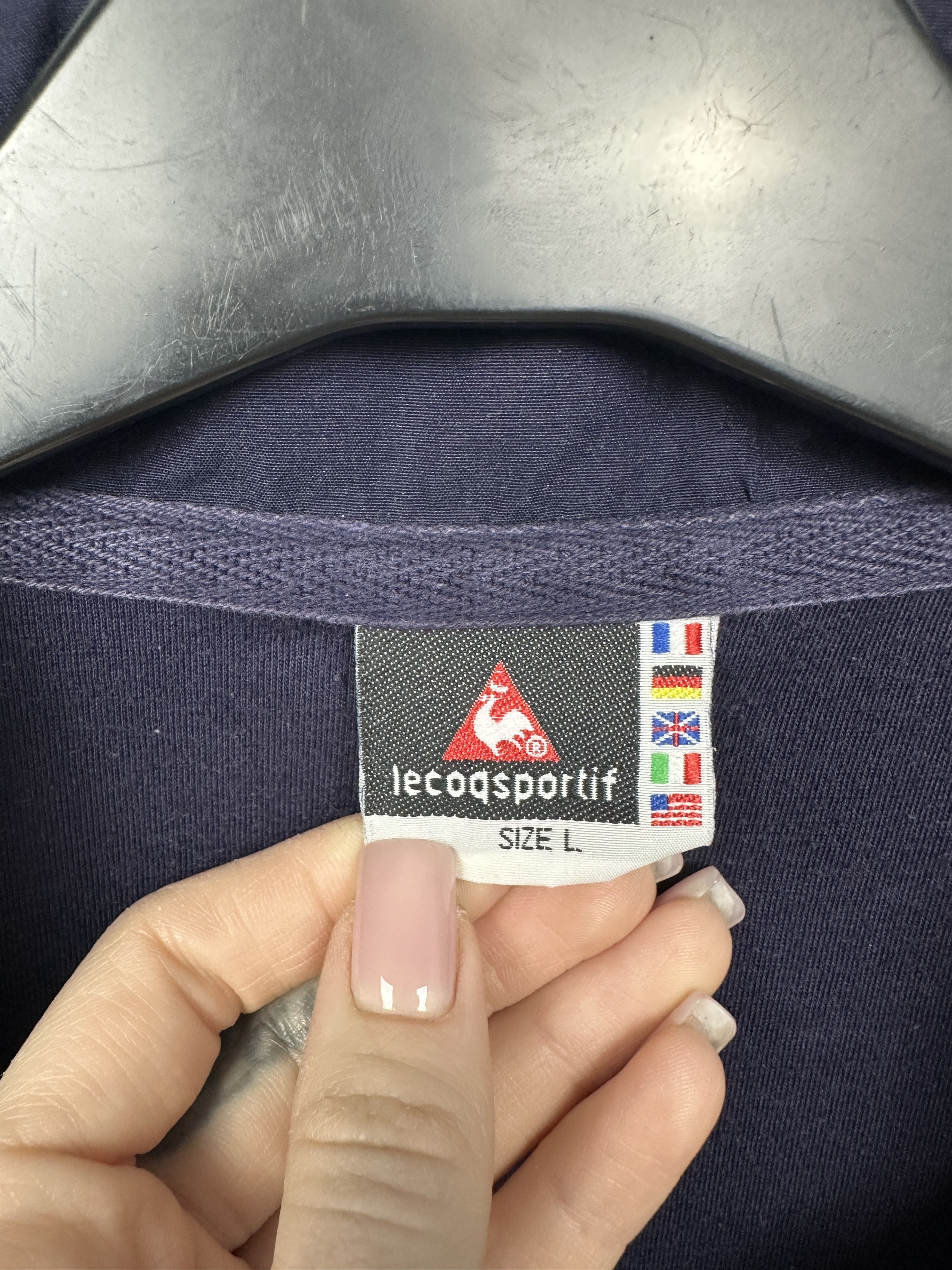 Le Coq Sportif Le Coq Sportif 90s Vintage Mens Track Top Jacket Size US L / EU 52-54 / 3 - 6 Thumbnail
