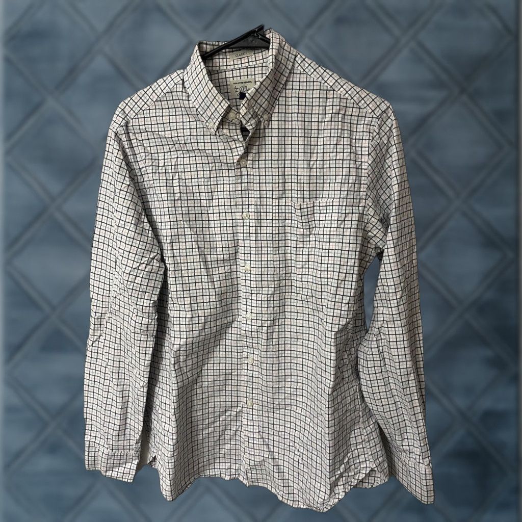 J.Crew J Crew Classic Fit Shirt Button Up Long Sleeve Mens Sz Small Gingham Multicolor Size US S / EU 44-46 / 1 - 1 Thumbnail
