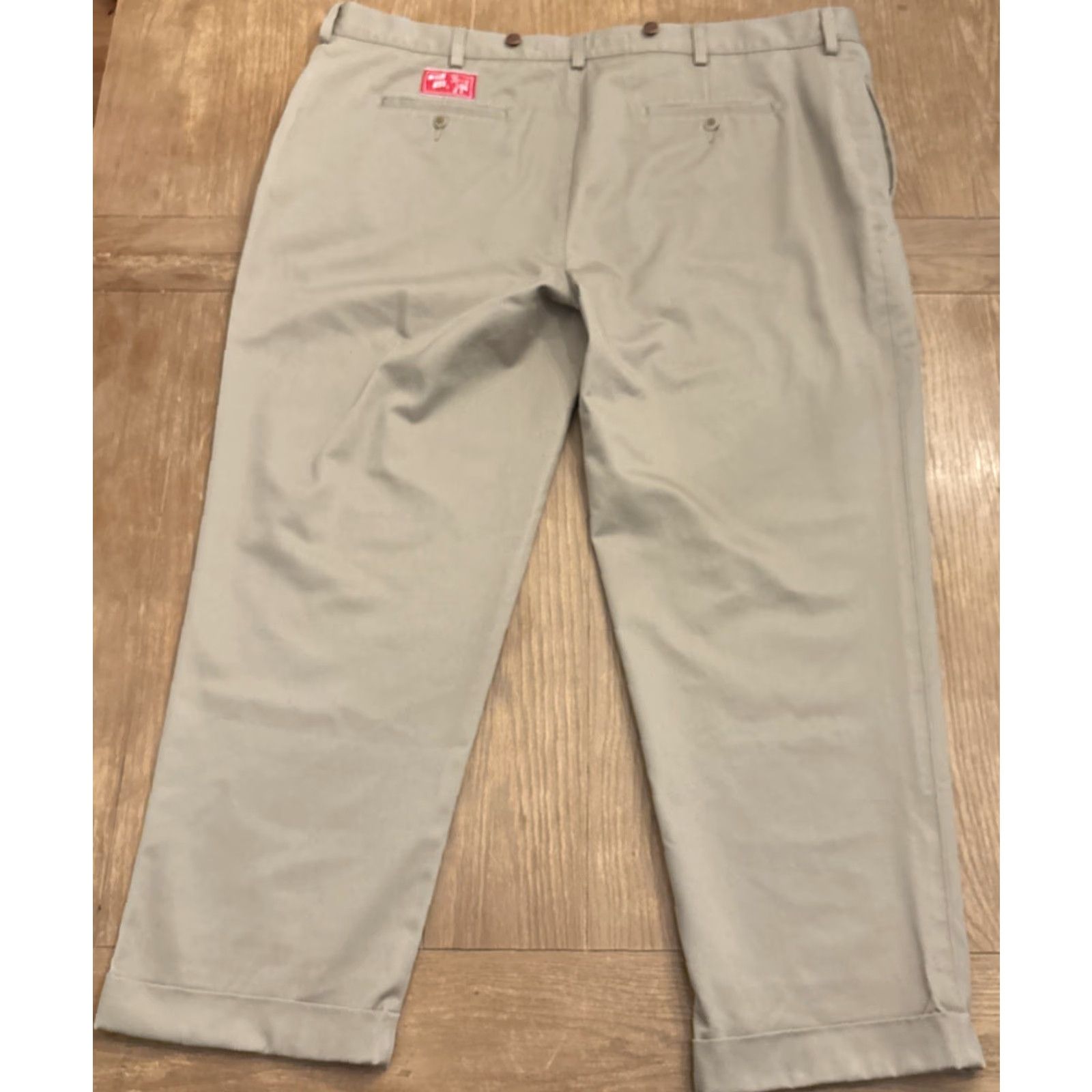 Vintage VINTAGE Cabela's Outfitters Wild Ass Khaki Suspender Pants Pants 42x30 Beige Men 42 30 EUC Size US 42 / EU 58 - 6 Thumbnail