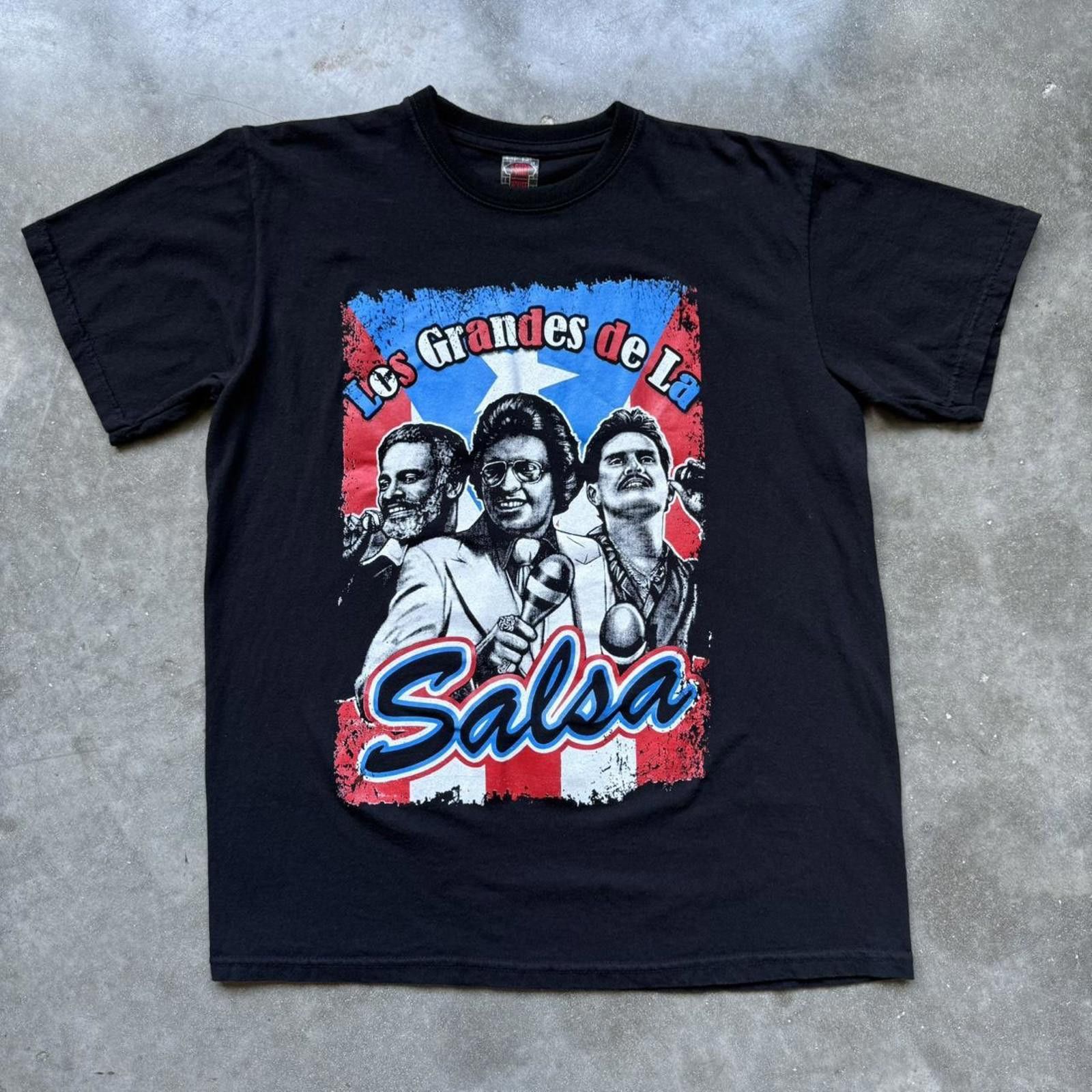 Other Salsa Puerto Rico “Los Grandes De La Salsa” Band T-Shirt Size US XL / EU 56 / 4 - 1 Thumbnail