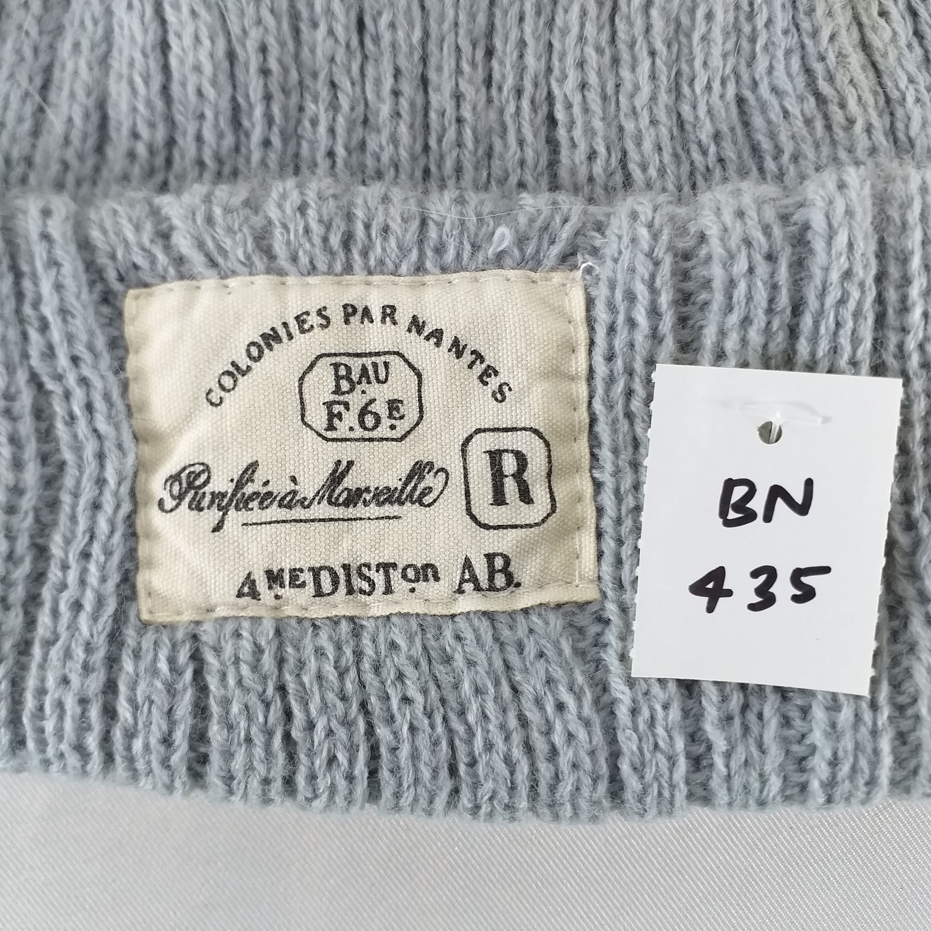 Japanese Brand Colonies Parnantes Plain Snow Cap Hat Beanie -BN435 Size ONE SIZE - 6 Thumbnail