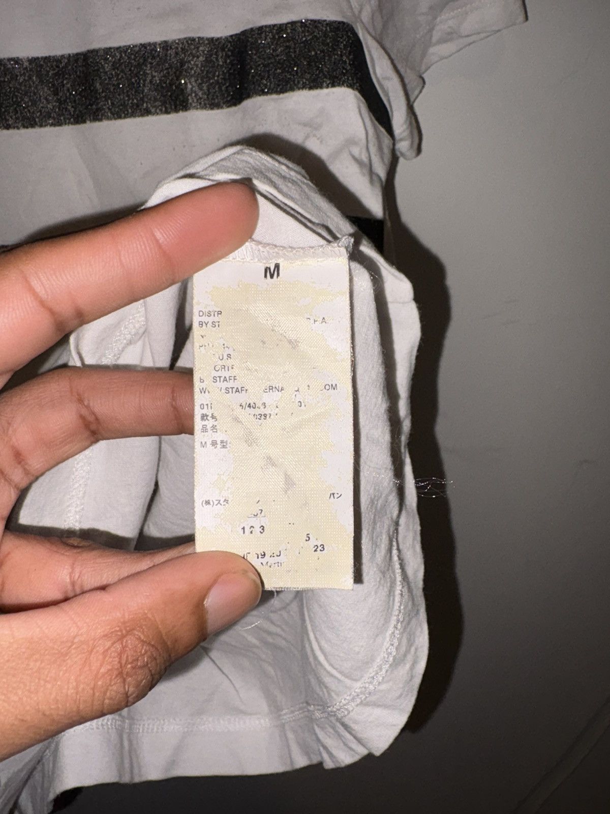 Maison Margiela MaisonMartinMargiela Stripped Tee Size US M / EU 48-50 / 2 - 4 Thumbnail