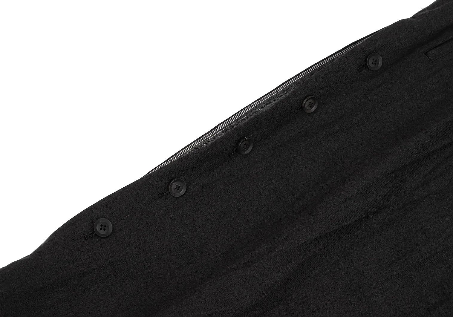 Yohji Yamamoto Yohji Yamamoto Linen Side Button Design Pants Size US 32 / EU 48 - 8 Thumbnail