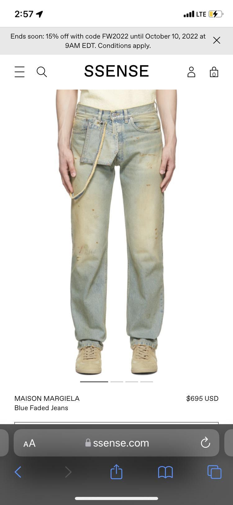 Maison Margiela Margiela Painted Jeans Size US 30 / EU 46 - 13 Thumbnail