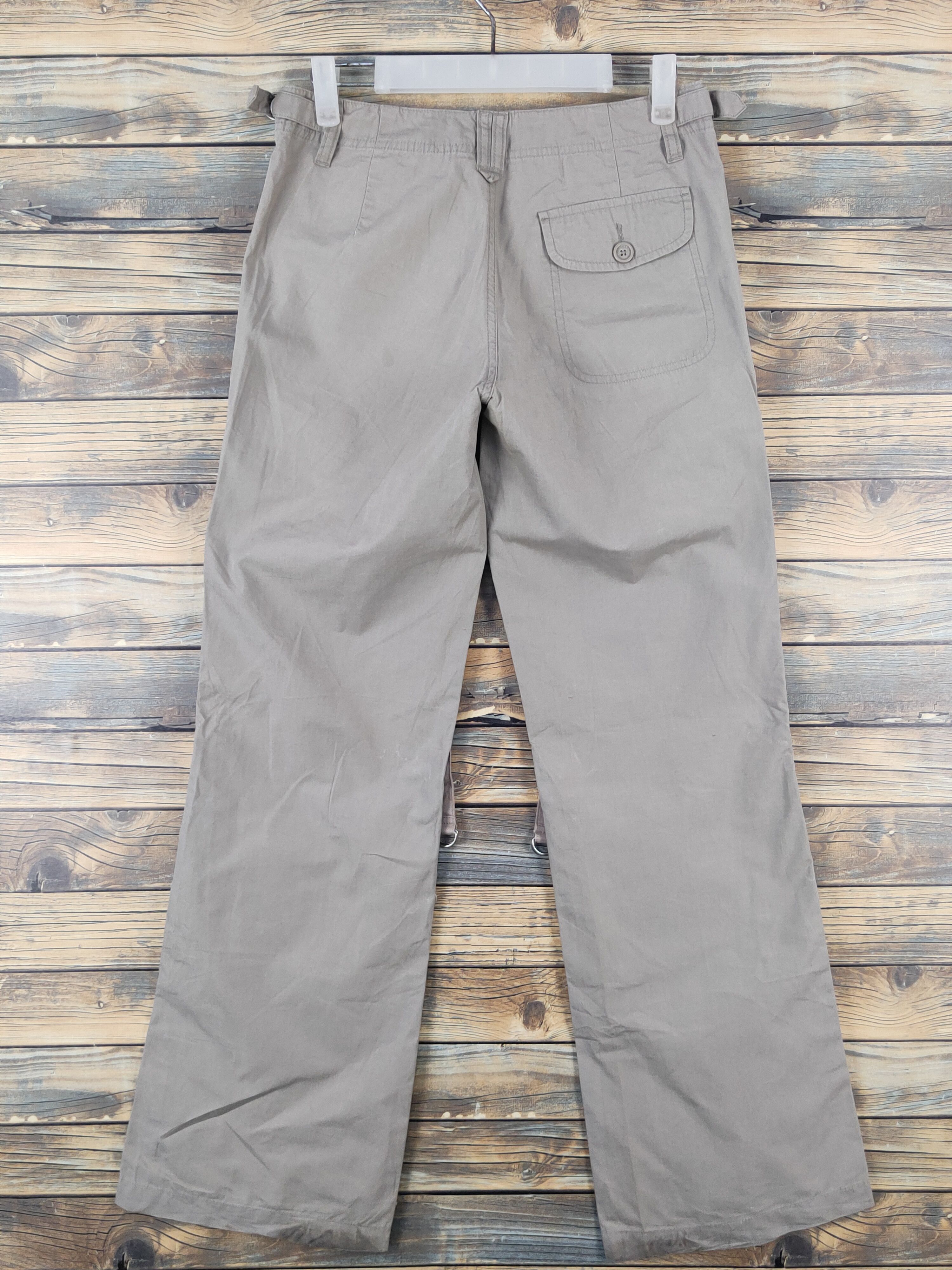 Giordano Giordano Khaki Multipocket Tactical Cargo Pants #W1581 Size 29" - 7 Thumbnail