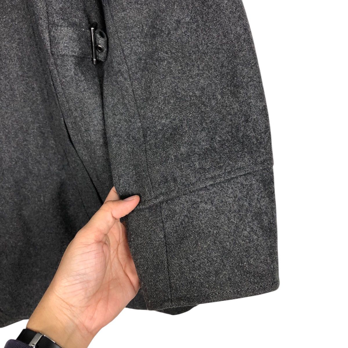 Japanese Brand × Vintage 📌Vintage Wool Biker Jacket Morgan Homme Issey Miyake Size US XL / EU 56 / 4 - 16 Thumbnail