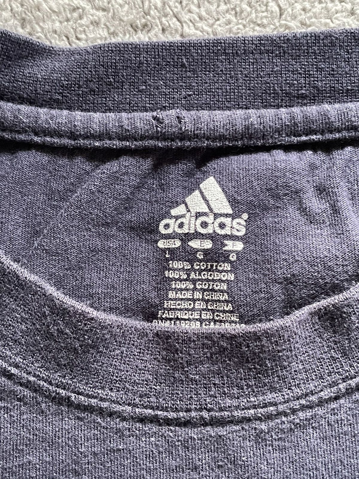 Adidas Adidas Philadelphia Union Three Stripe Long Sleeve T-Shirt Size US L / EU 52-54 / 3 - 5 Thumbnail