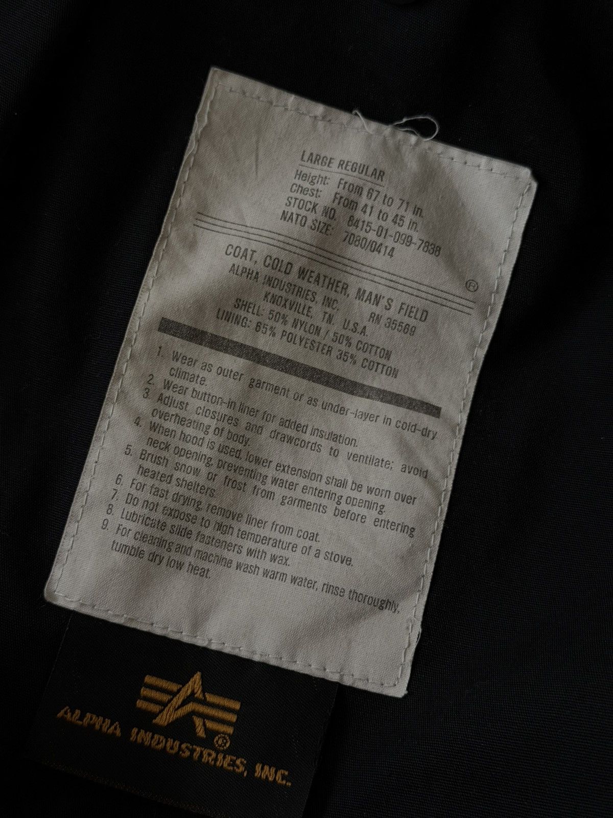 Alpha Industries Alpha Industries Archival Military NATO USA MA2Flying Jacket Size US L / EU 52-54 / 3 - 18 Thumbnail
