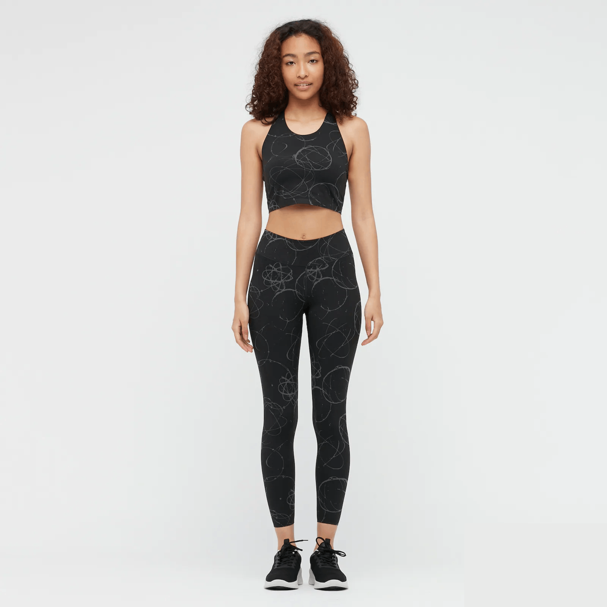 Futura × Uniqlo AIRism Active Uniqlo x Futura LAB Seamless Leggings Size 30" / US 8 / IT 44 - 1 Thumbnail