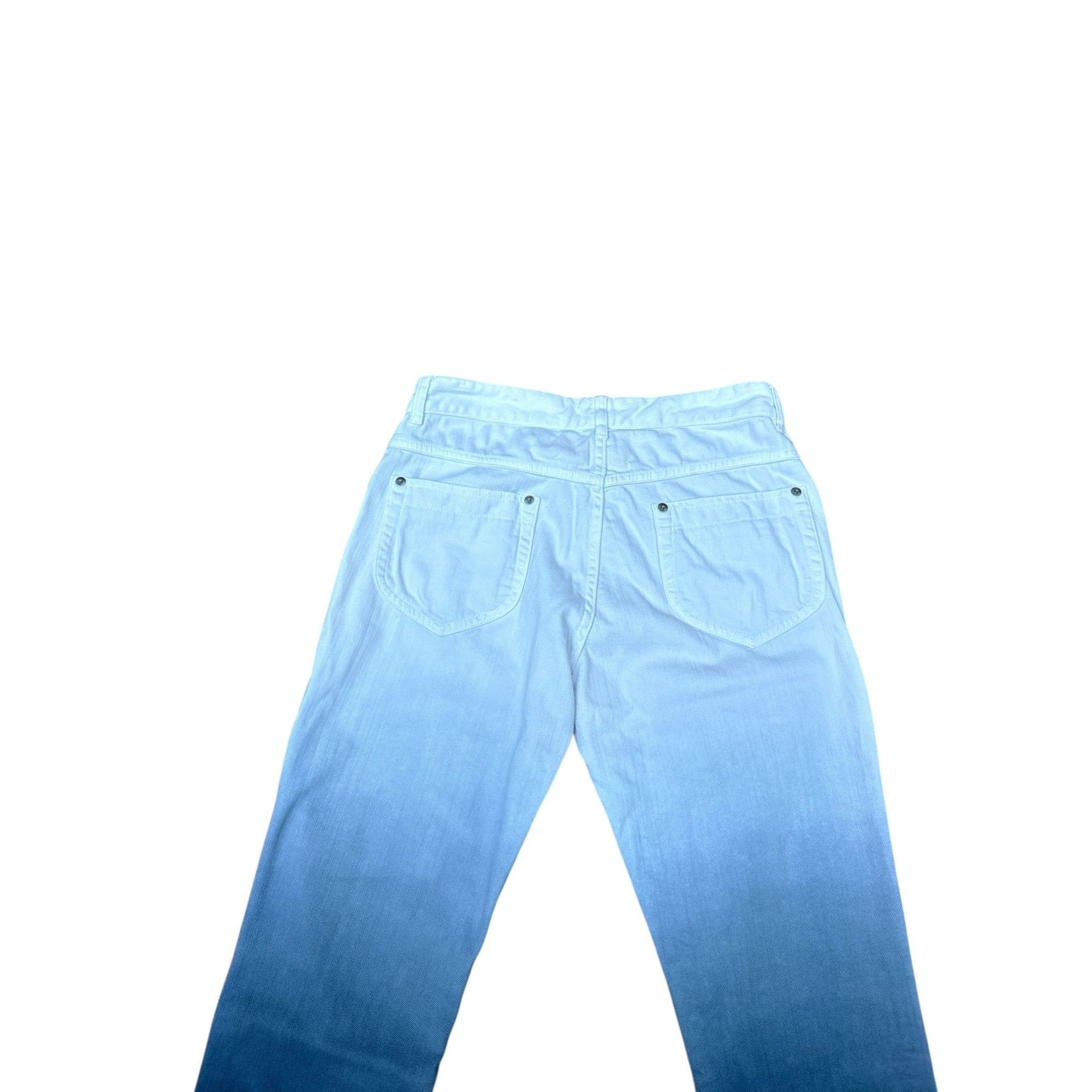 Maison Margiela SS 2009 Runway Tie-Dye Denim Jeans Size 28" / US 6 / IT 42 - 4 Thumbnail