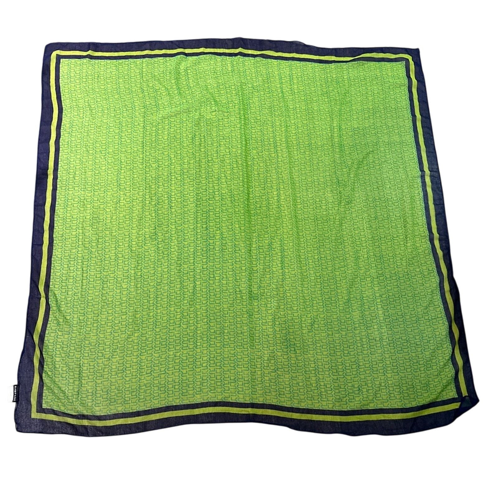 Other Rampage blue and greed lightweight gauze scarf Size ONE SIZE - 1 Thumbnail