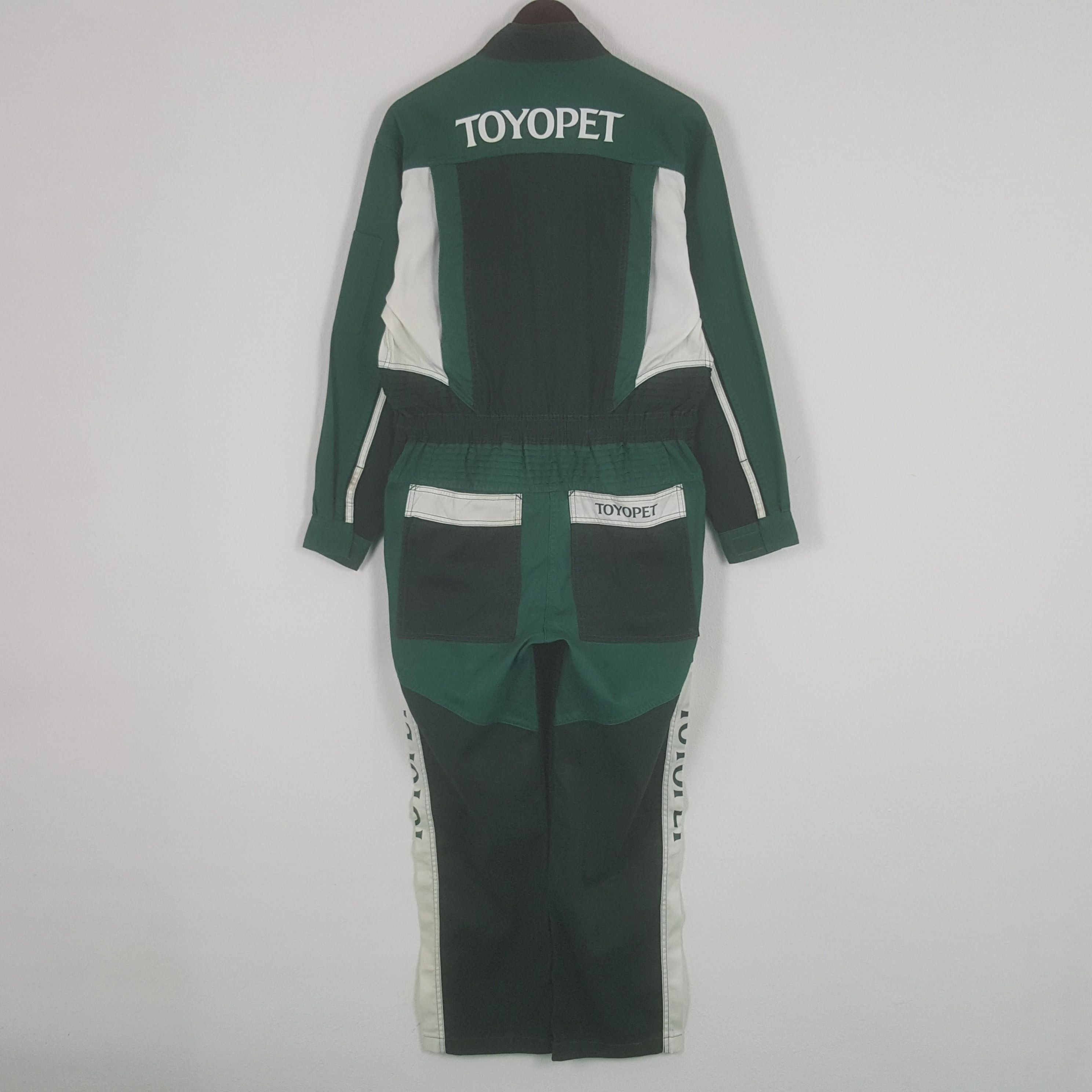 Vintage Toyopet Tecno By Toyota Coverall Jumpsuit Jacket