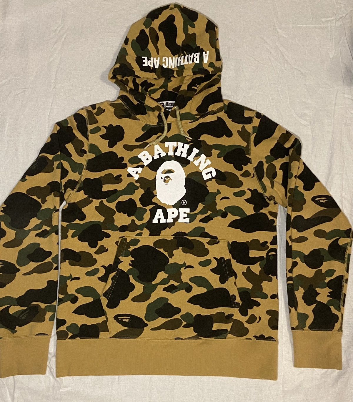 Bape Bape Camo College Hoodie Size US M / EU 48-50 / 2 - 1 Thumbnail
