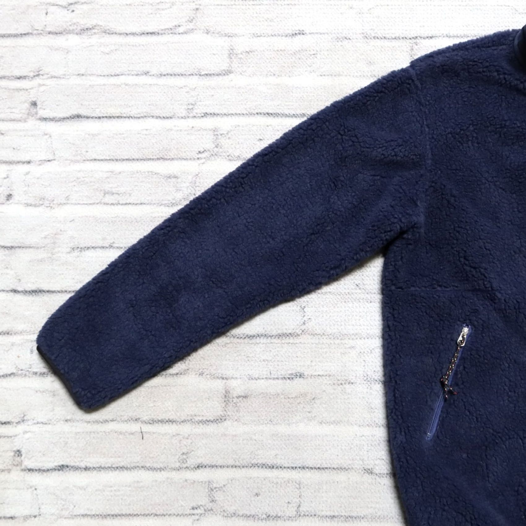 Vintage Oregonian Outfitters Pile Fleece Jacket Navy L Jacket Men Size US L / EU 52-54 / 3 - 4 Thumbnail