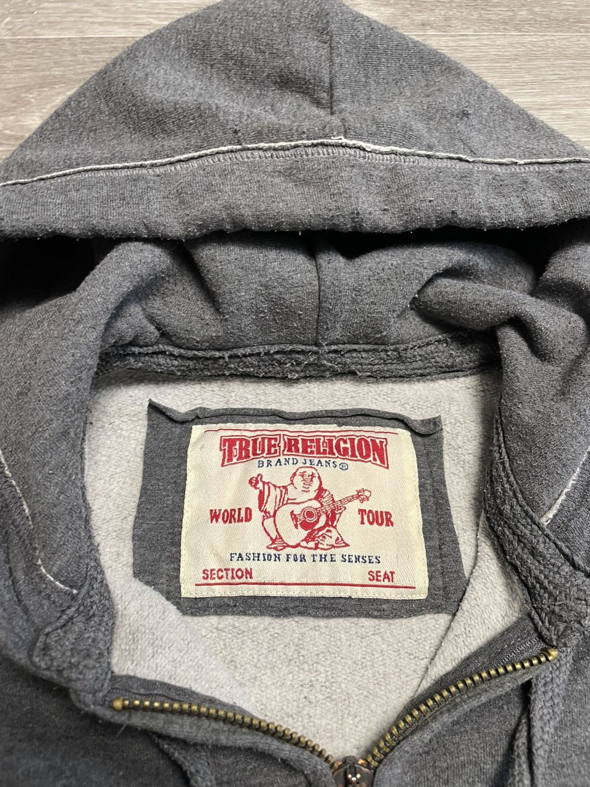 True Religion Vintage True Religion Zip-Up Hoodie Y2K Streetwear Size US XL / EU 56 / 4 - 9 Thumbnail