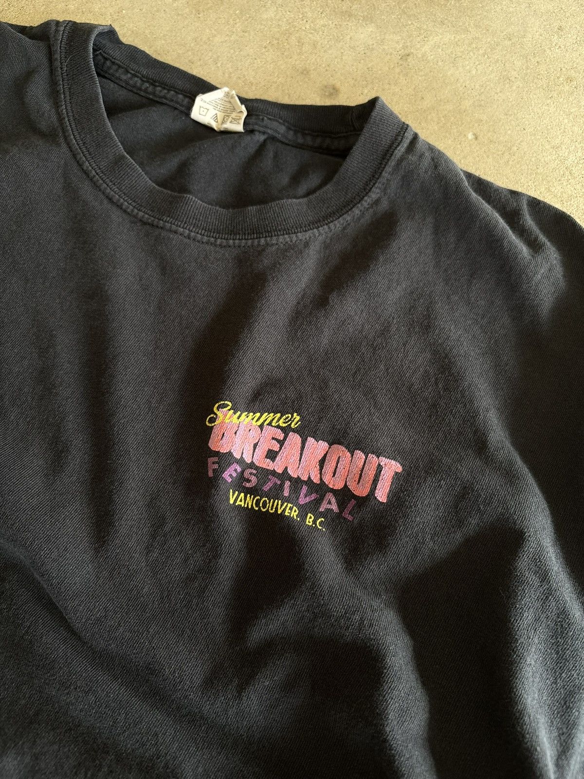 Other 2019 Breakout Festival Vancouver Asap Rocky Black Tour Tee Size US XL / EU 56 / 4 - 3 Thumbnail