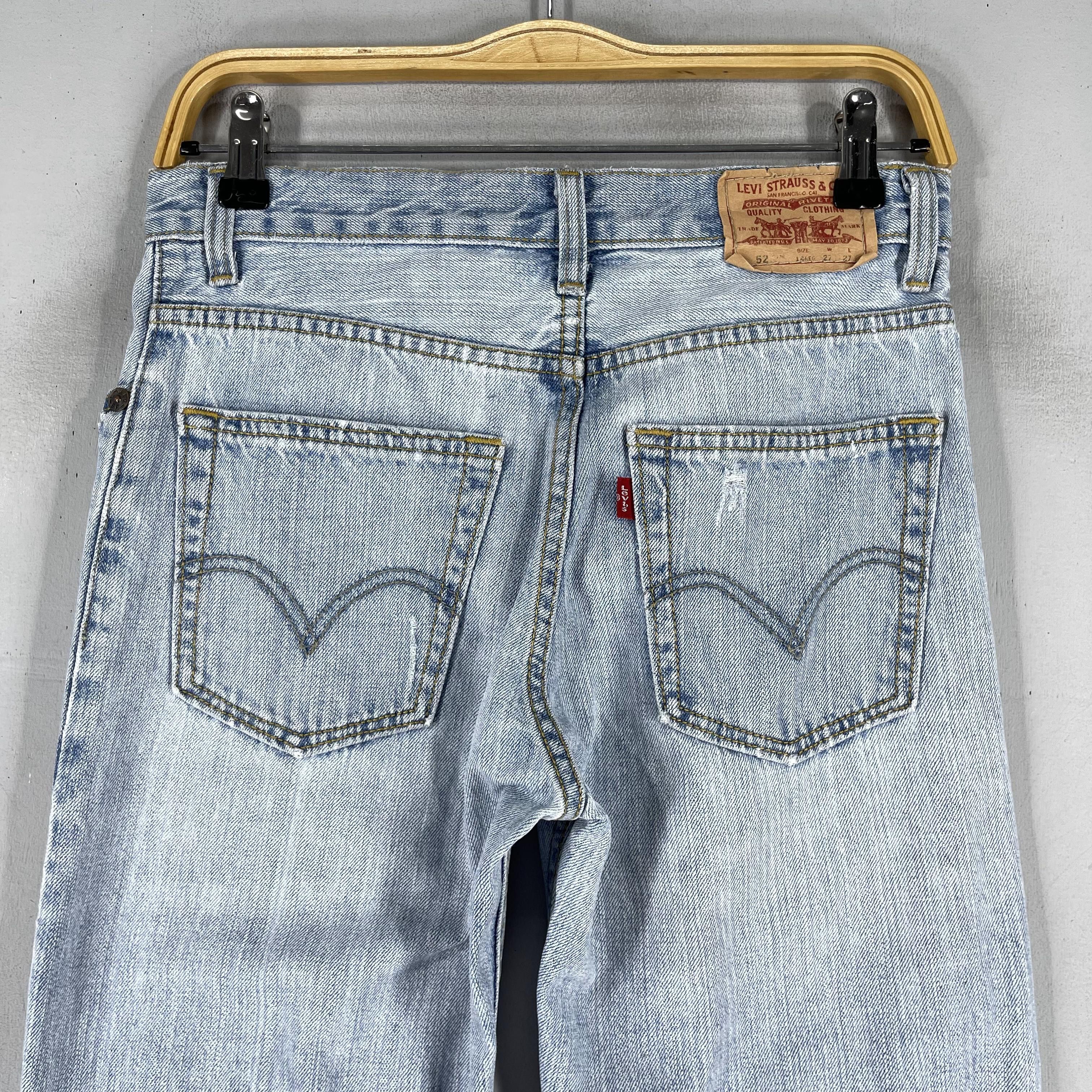 Levi's × Vintage Size 28 Vintage Distressed Levis 527 Slim Bootcut Jeans Size 28" / US 6 / IT 42 - 7 Thumbnail