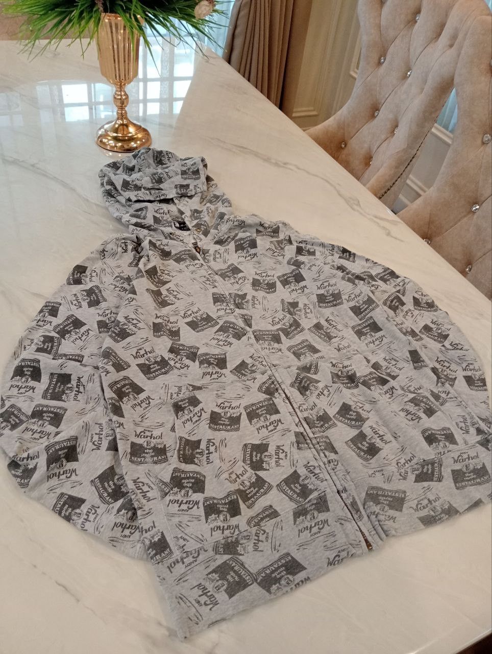 Andy Warhol × Hysteric Glamour HYSTERIC GLAMOUR X ANDY WARHOL THE NUDE RESTAURANT HOODIE Size US S / EU 44-46 / 1 - 8 Thumbnail