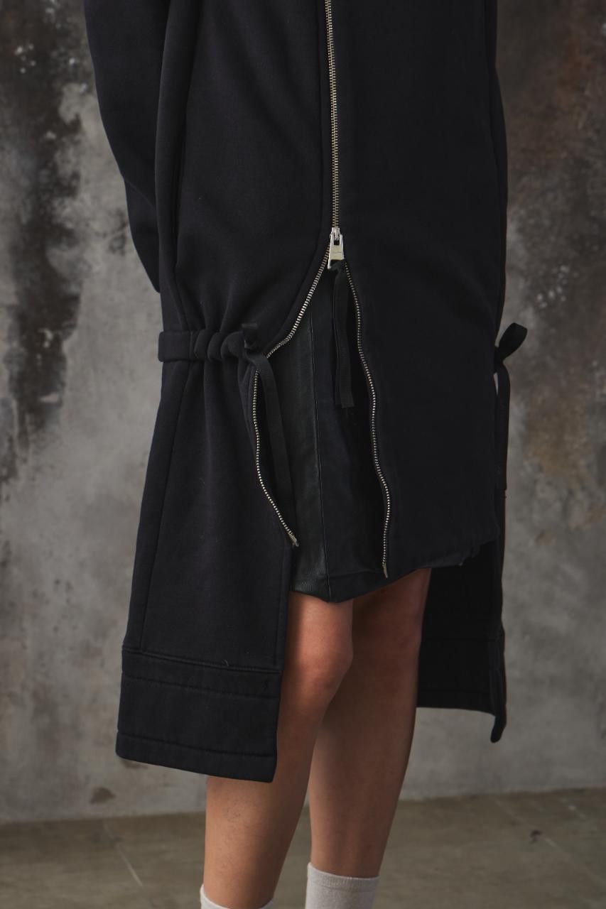 La Haine Inside Us LA HAINE INSIDE US Minimalist Paneled Zip Hooded Long Parka Size US M / EU 48-50 / 2 - 8 Thumbnail