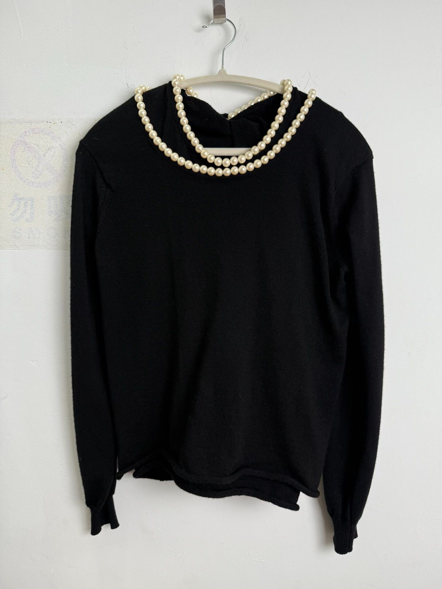 Junya Watanabe Junya Watanabe 03AW Double Knit Wool Pearl Sweater Size US M / EU 48-50 / 2 - 1 Thumbnail