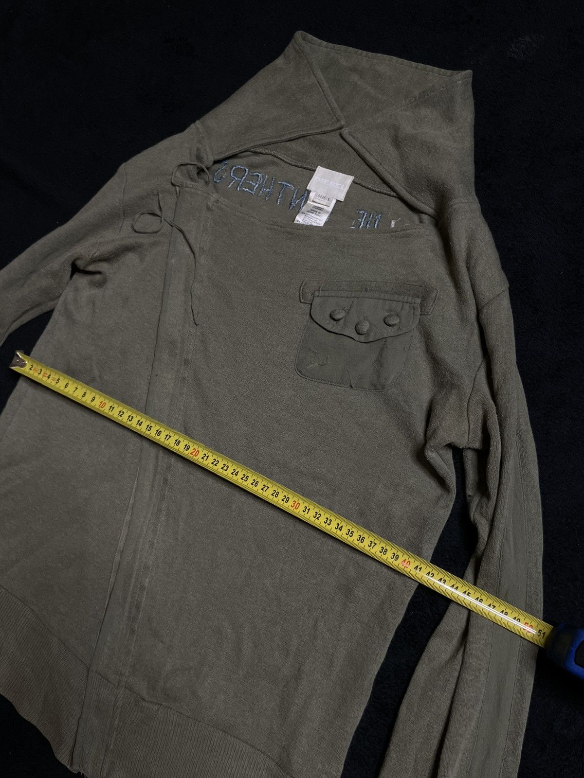 Diesel Archive Diesel 12/78 Blue Panters Sweatshirt Woman‘s Size S Size S / US 4 / IT 40 - 10 Thumbnail